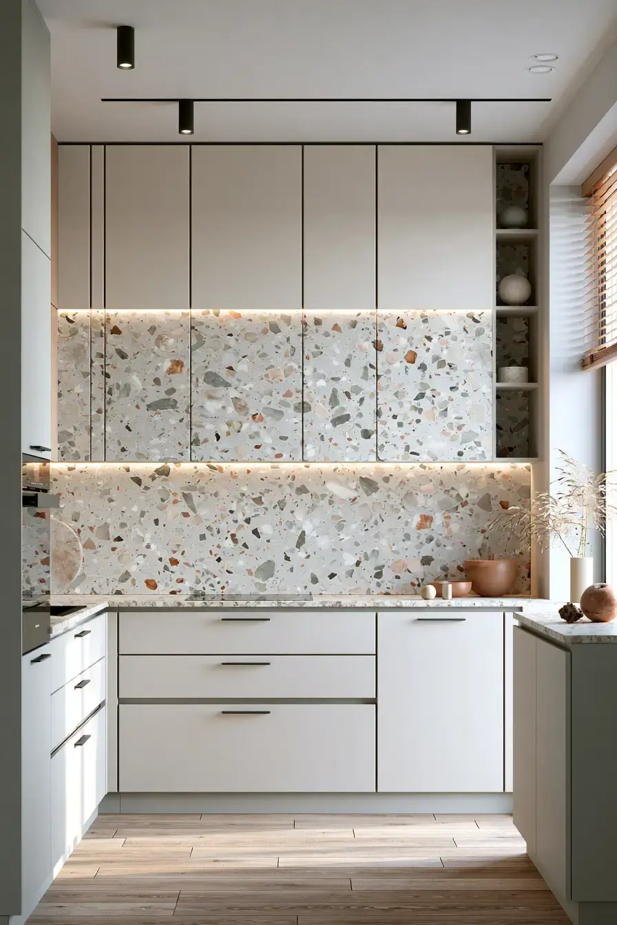 29 Natural Stone Backsplash Kitchen Ideas for a Surface With Real Character natural stone backsplash kitchen