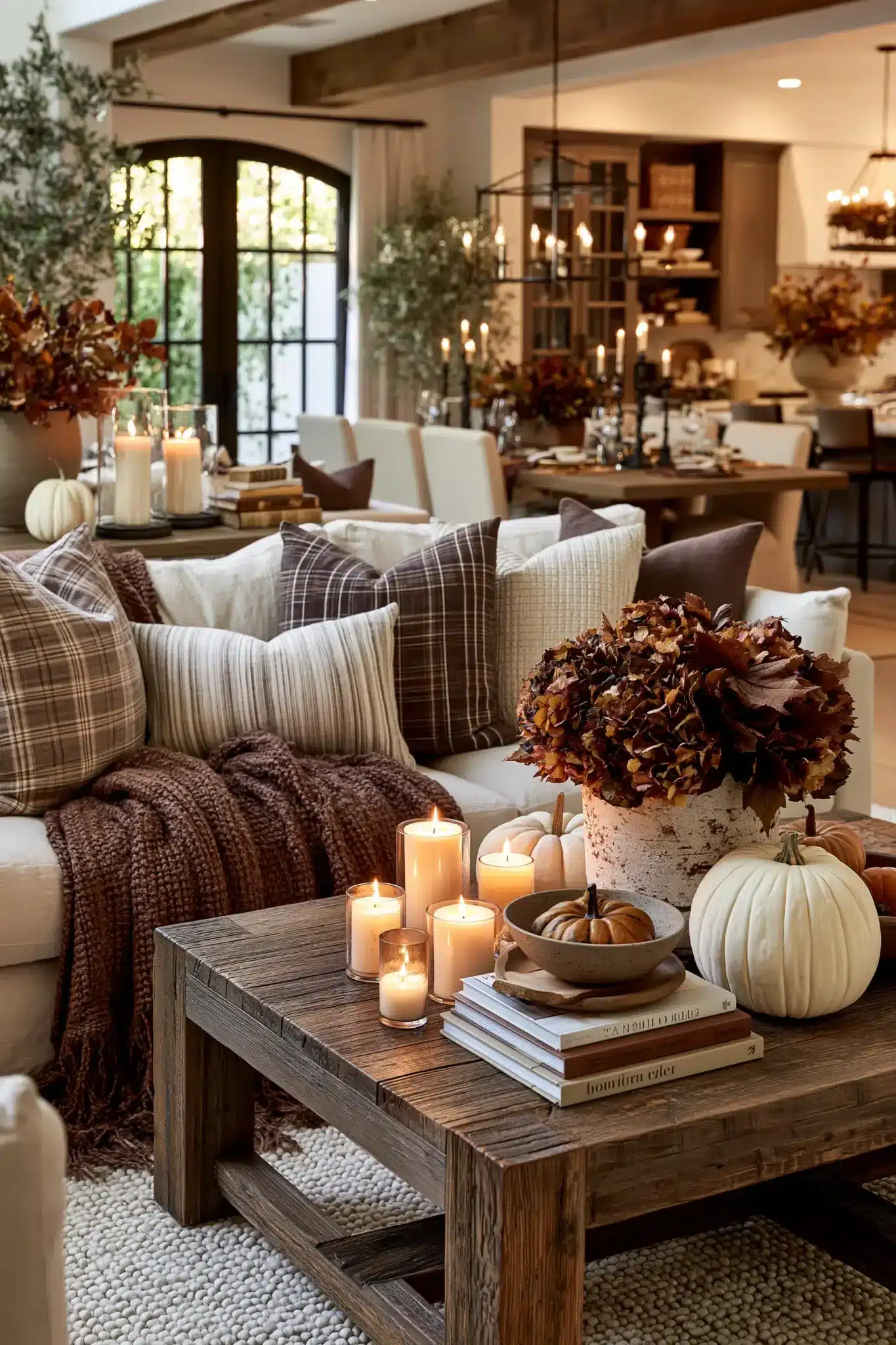 29 Fall Thanksgiving Decor Ideas That Bring the Whole Season Indoors fall thanksgiving decor