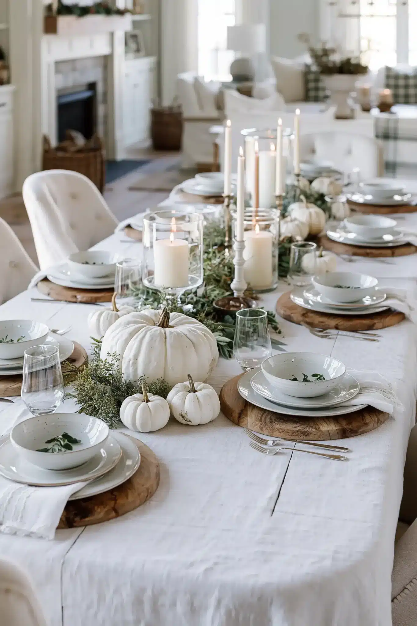 29 Simple Thanksgiving Table Decor Ideas for a Table That Feels Calm simple thanksgiving table decor