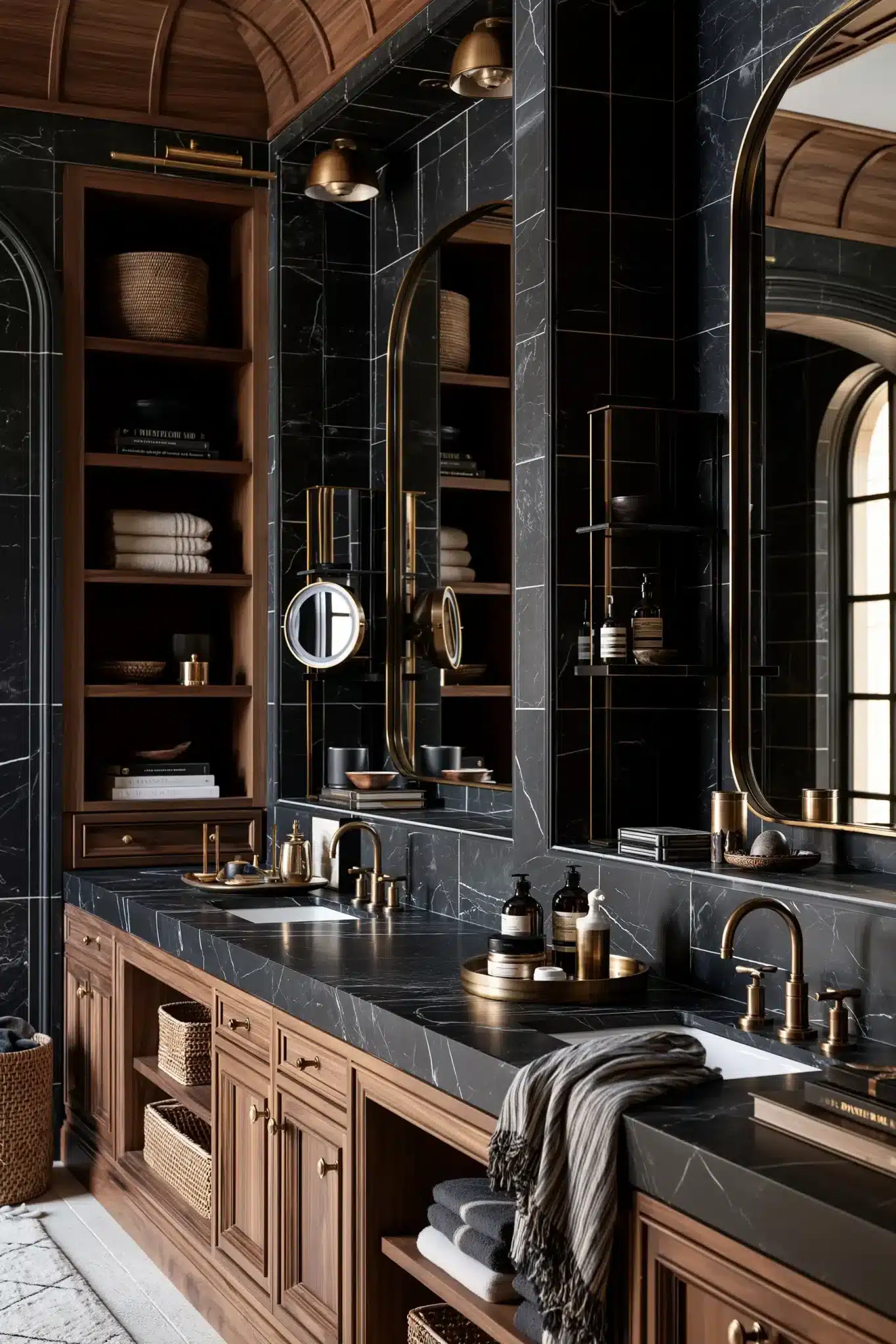29 Gothic Bathroom Ideas for a Room With Real Atmosphere gothic bathroom