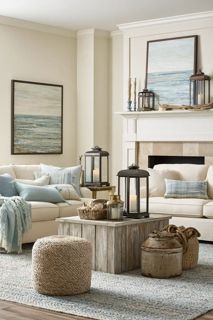 29 Vintage Nautical Decor Ideas with an Old Brass Telescope