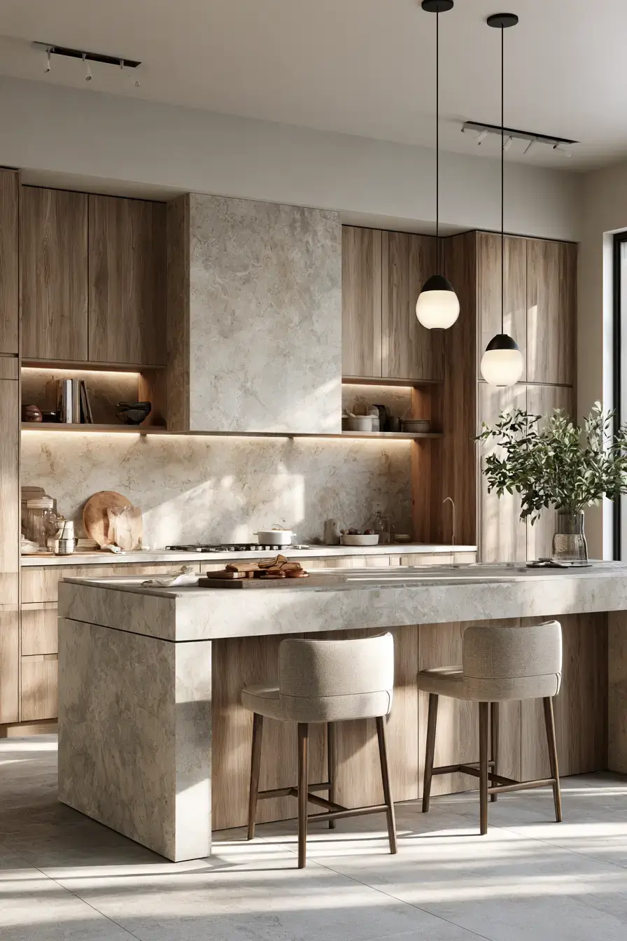 29 Stone Kitchen Ideas for a Room That Feels Built to Last stone kitchen