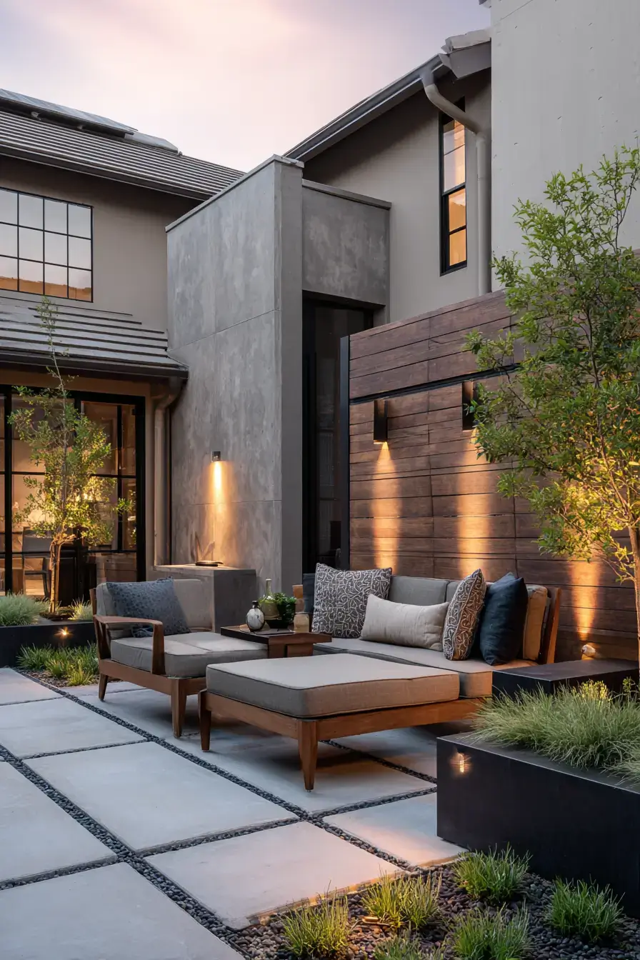 29 Yard Fence Decor Ideas with a Hanging Planter Row