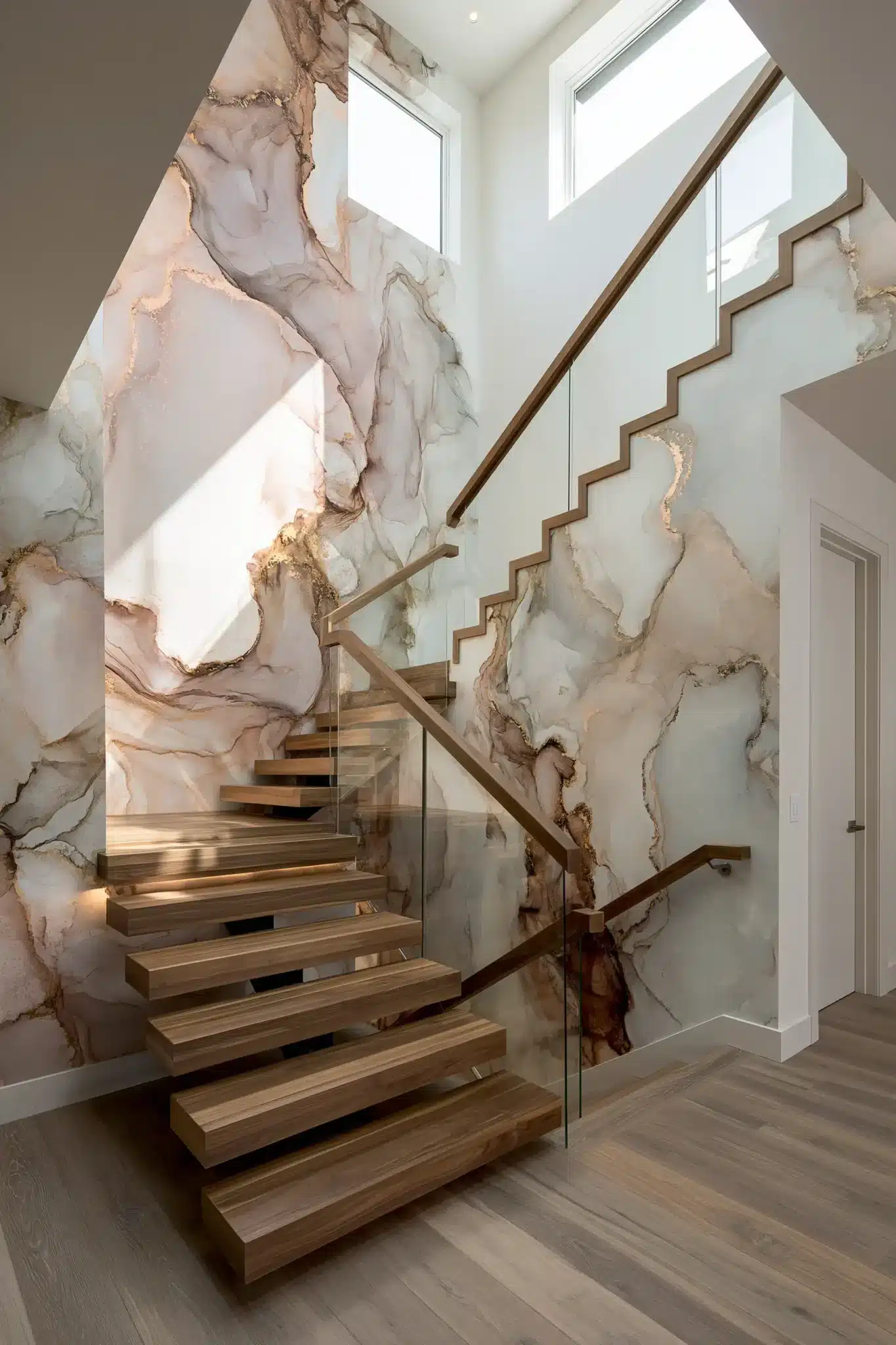 29 Staircase Wall Decor Ideas for a Climb That Feels Curated staircase wall decor