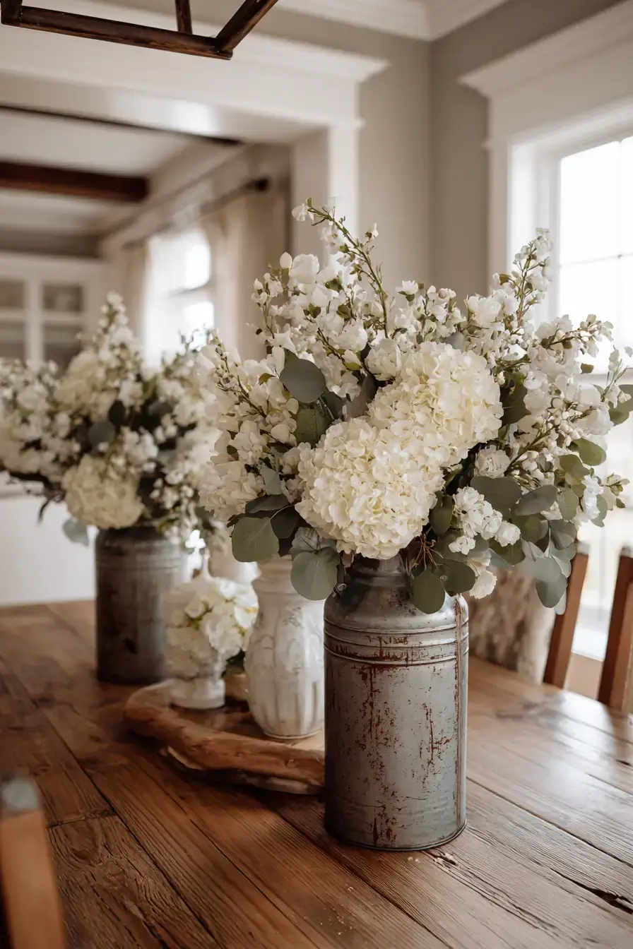 29 Vintage Milk Can Decor Ideas with a Front Porch Row