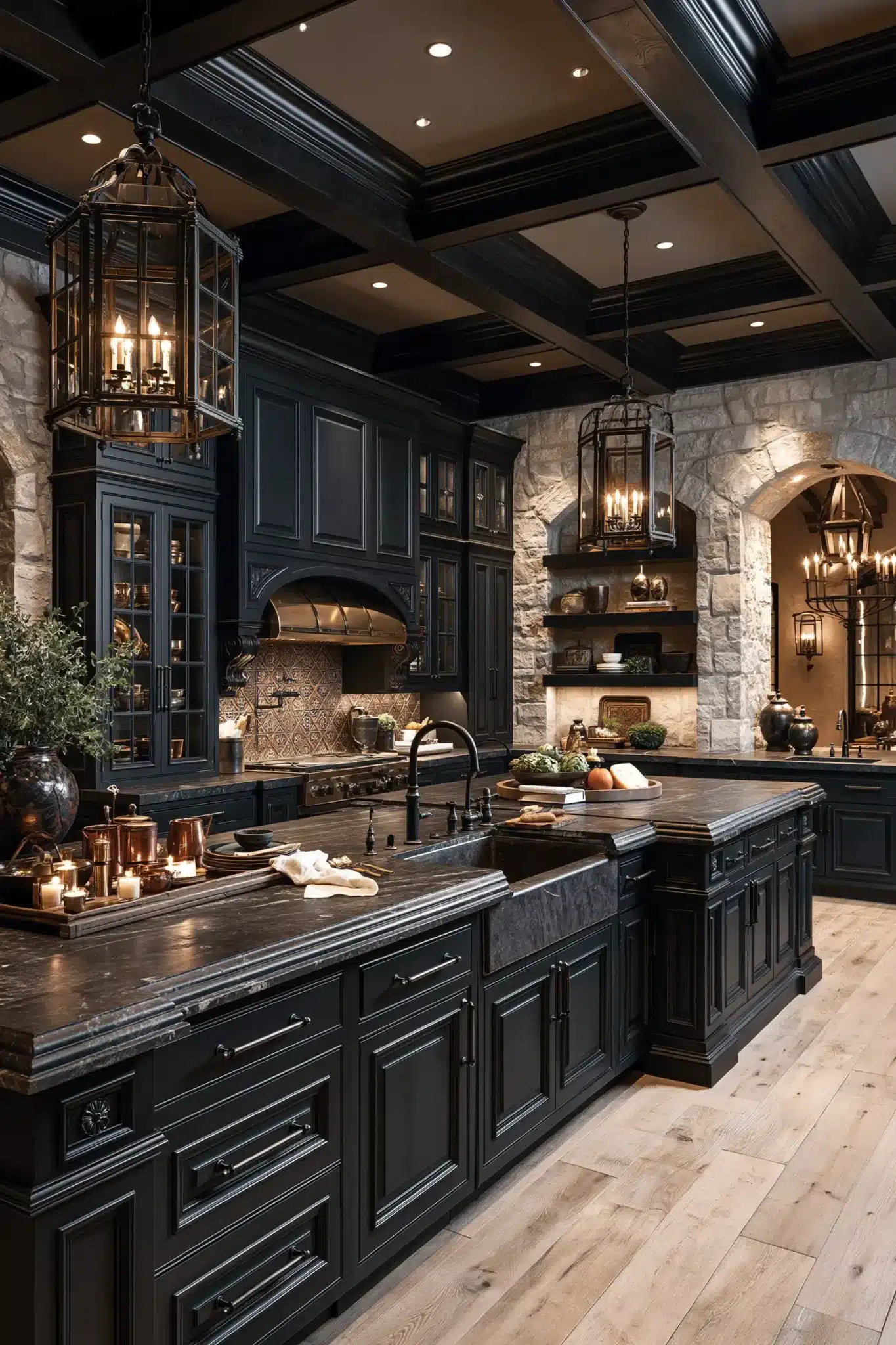 29 Gothic Kitchen Ideas for a Cook Space With a Moody Edge gothic kitchen
