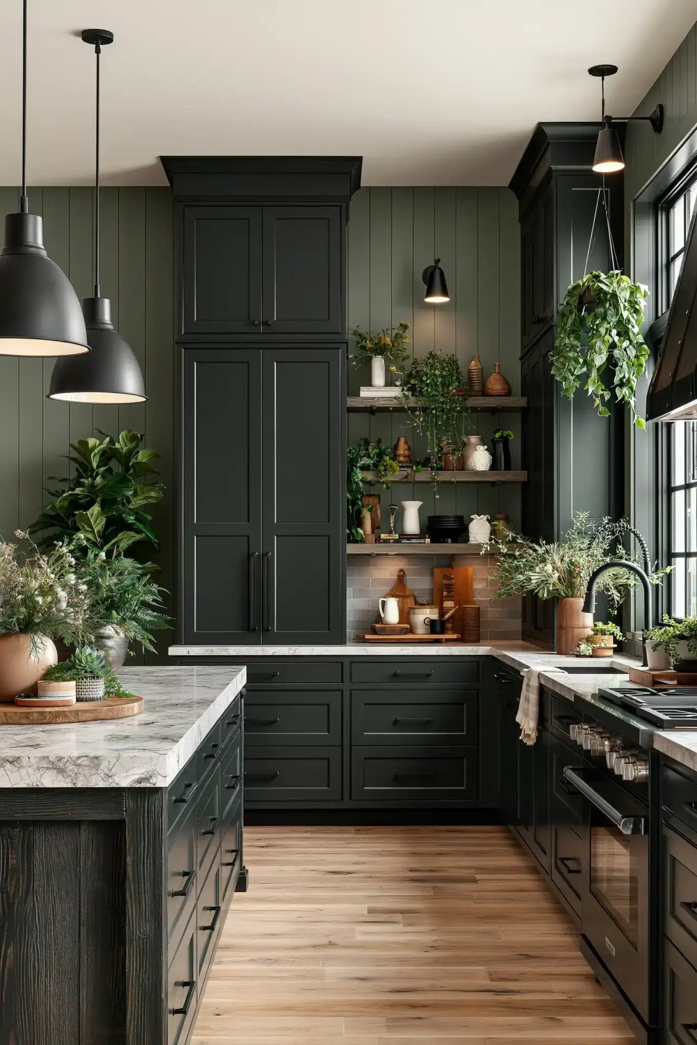29 Sage Green and Black Kitchen Ideas for a Cook Space With a Little Bite sage green and black kitchen