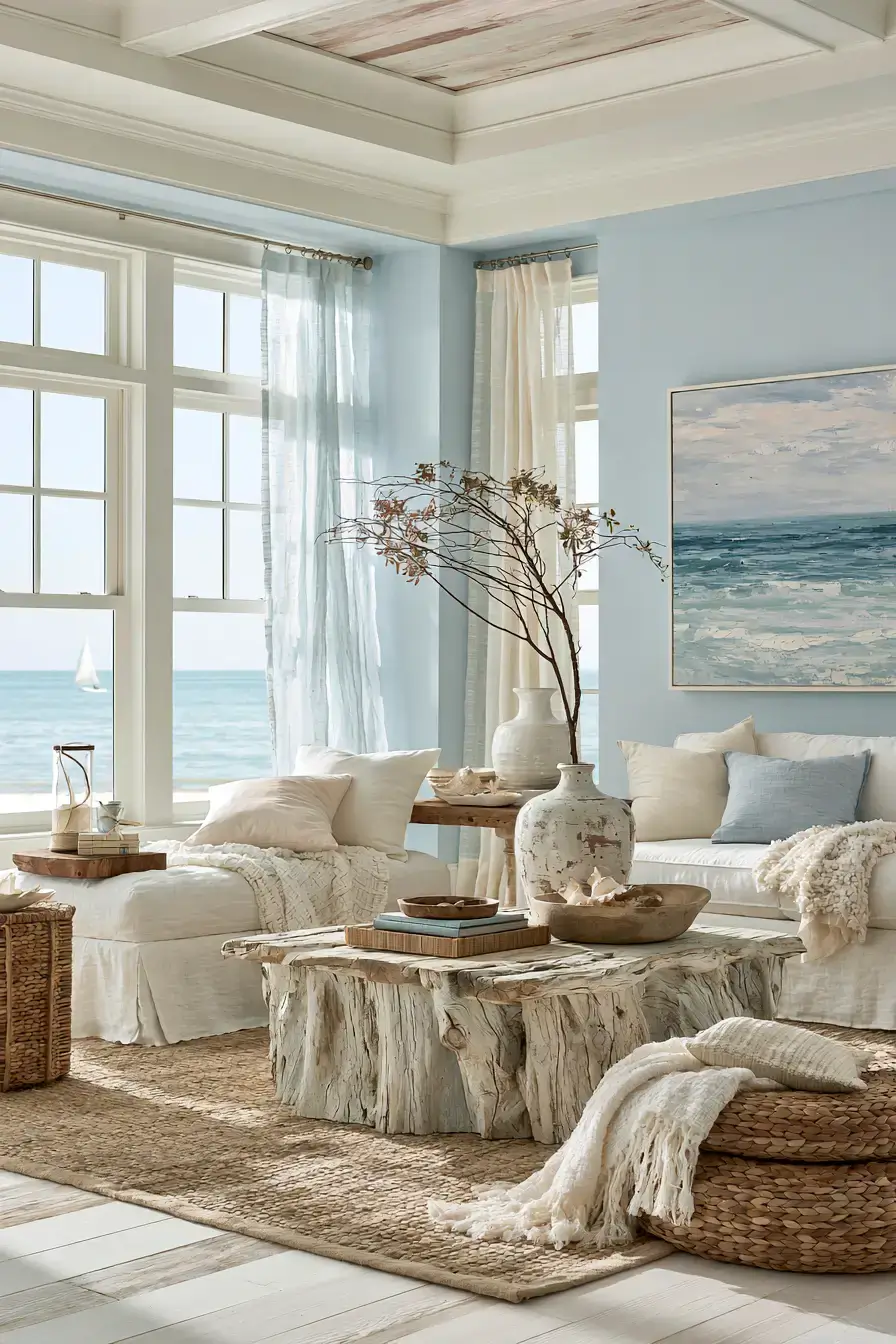 29 Nautical Decor Ideas with a Rope Mirror 29 Nautical Decor Ideas with a Rope Mirror