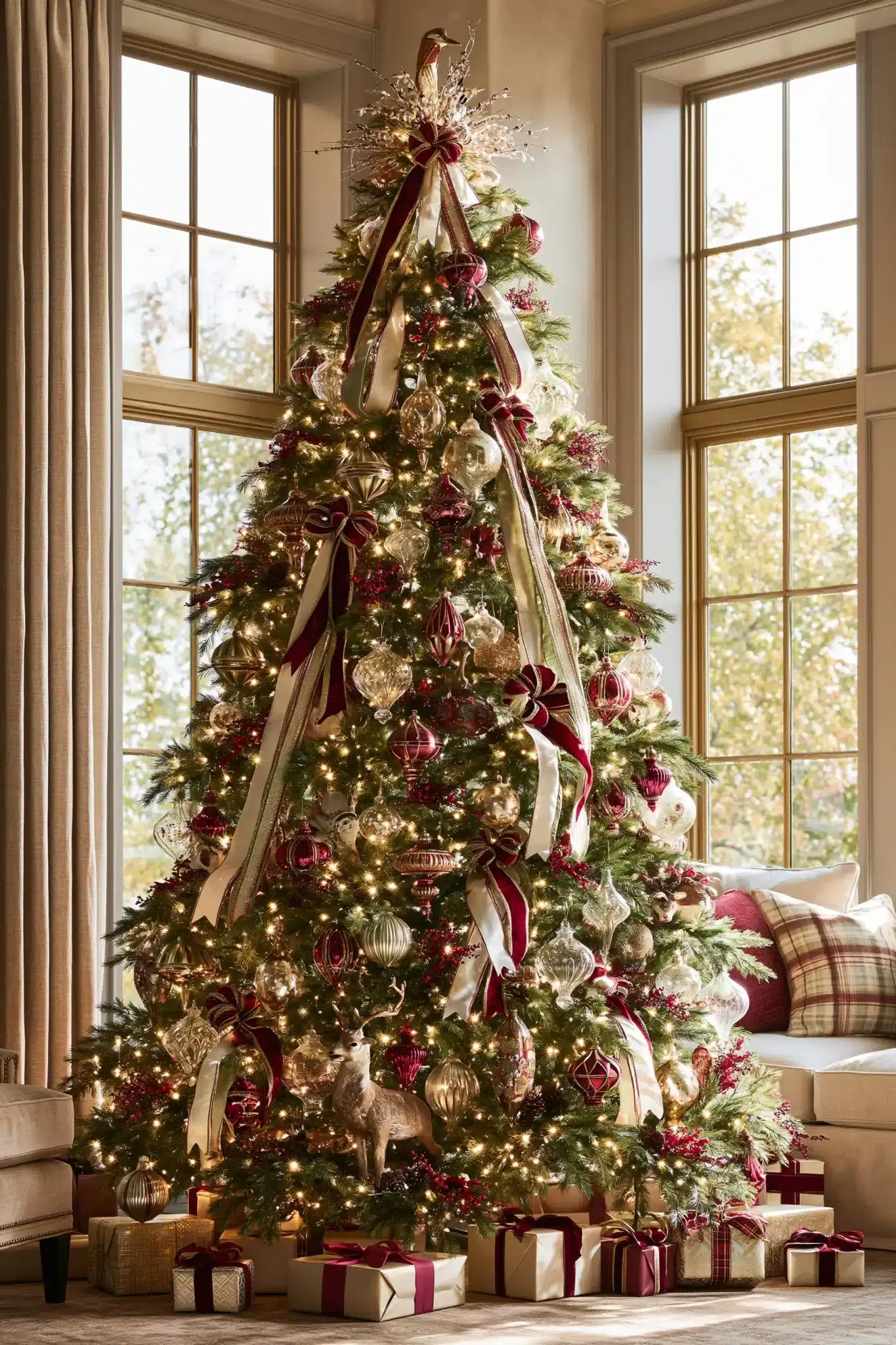 29 Classic Christmas Decor Ideas That Show Up in Every Family Photo classic christmas decor