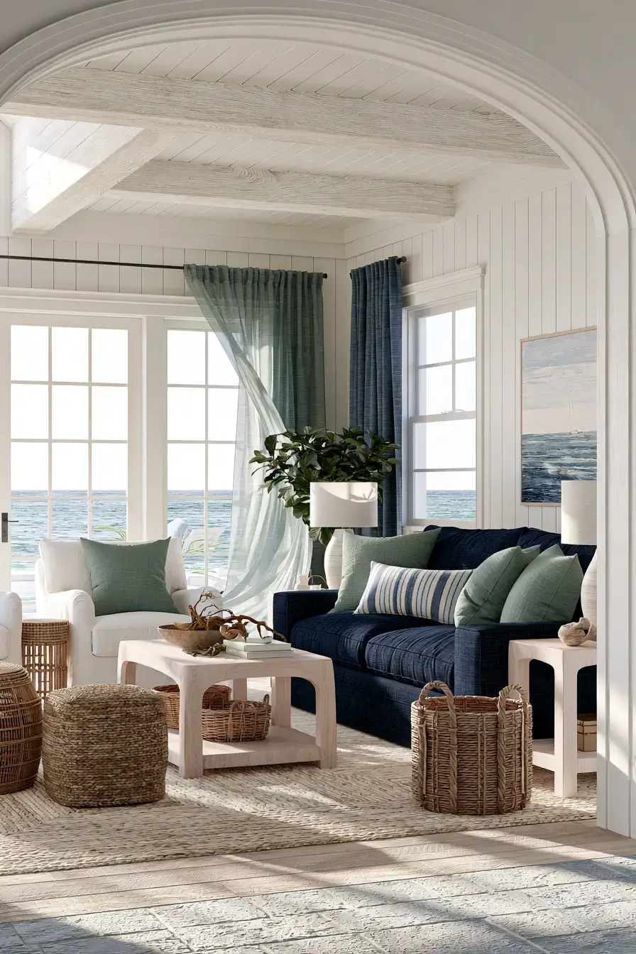 29 Navy and Sage Living Room Ideas with a Sage Sofa 29 Navy and Sage Living Room Ideas with a Sage Sofa