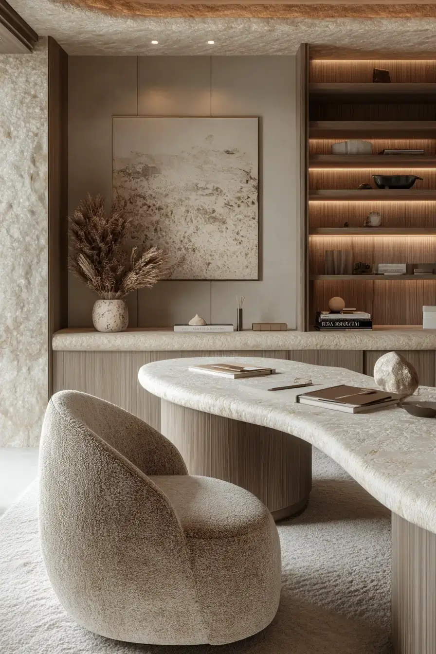 29 Study Desk Decor Ideas with a Cork Board and a Warm Lamp study desk decor