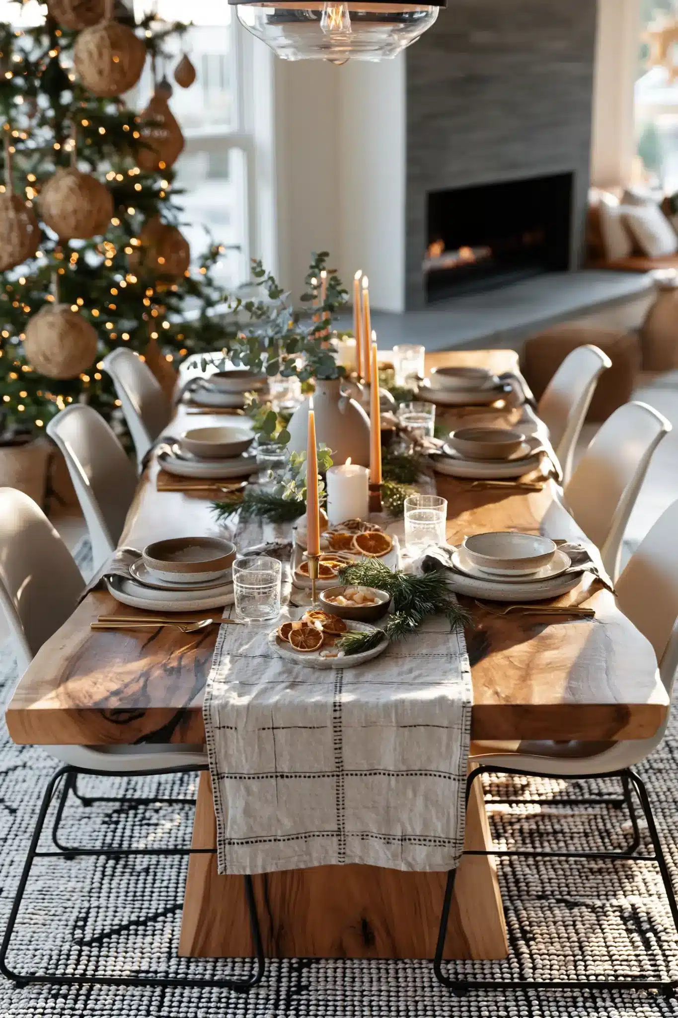 29 Boho Christmas Decor Ideas That Mix the Handmade and the Worn boho christmas decor