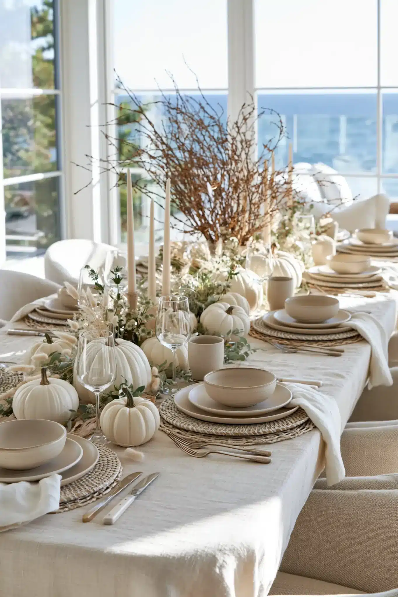 29 Simple Thanksgiving Table Decor Ideas for a Table That Feels Calm simple thanksgiving table decor
