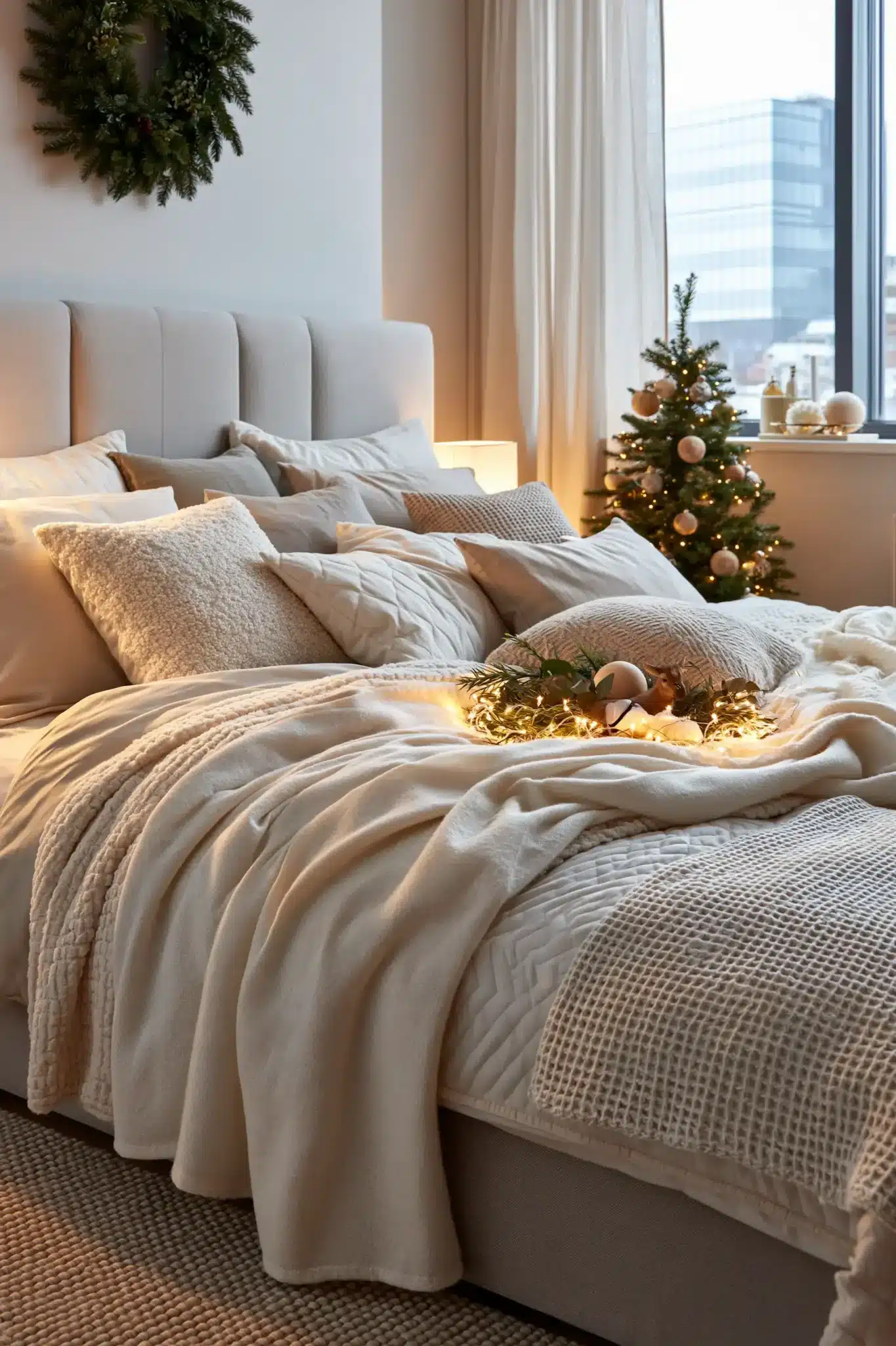 29 Neutral Christmas Decor Ideas That Age Better Than Bright Trends neutral christmas decor