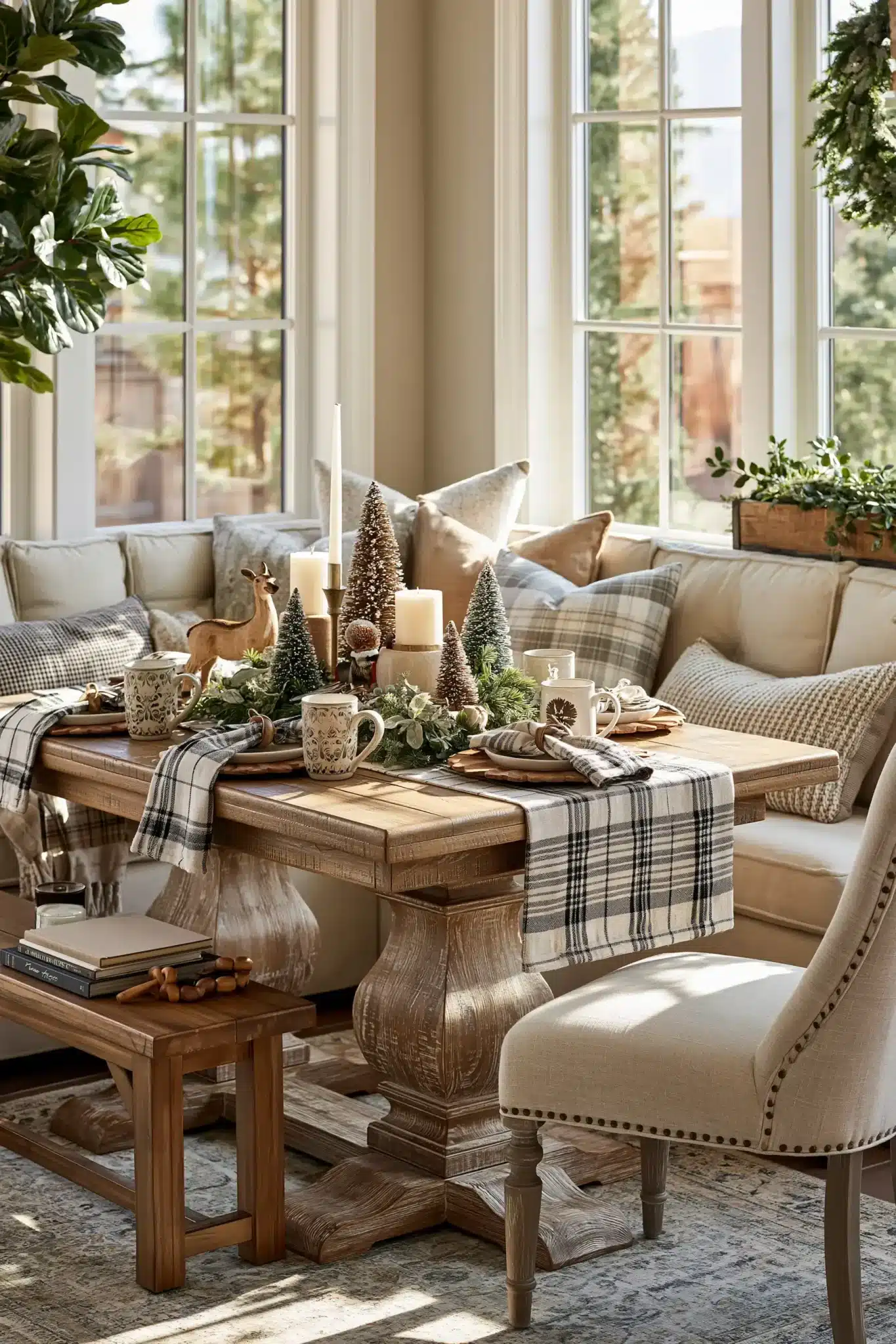 29 Christmas Kitchen Decor Ideas That Make the Heart of the Home Feel Like the Holidays christmas kitchen decor