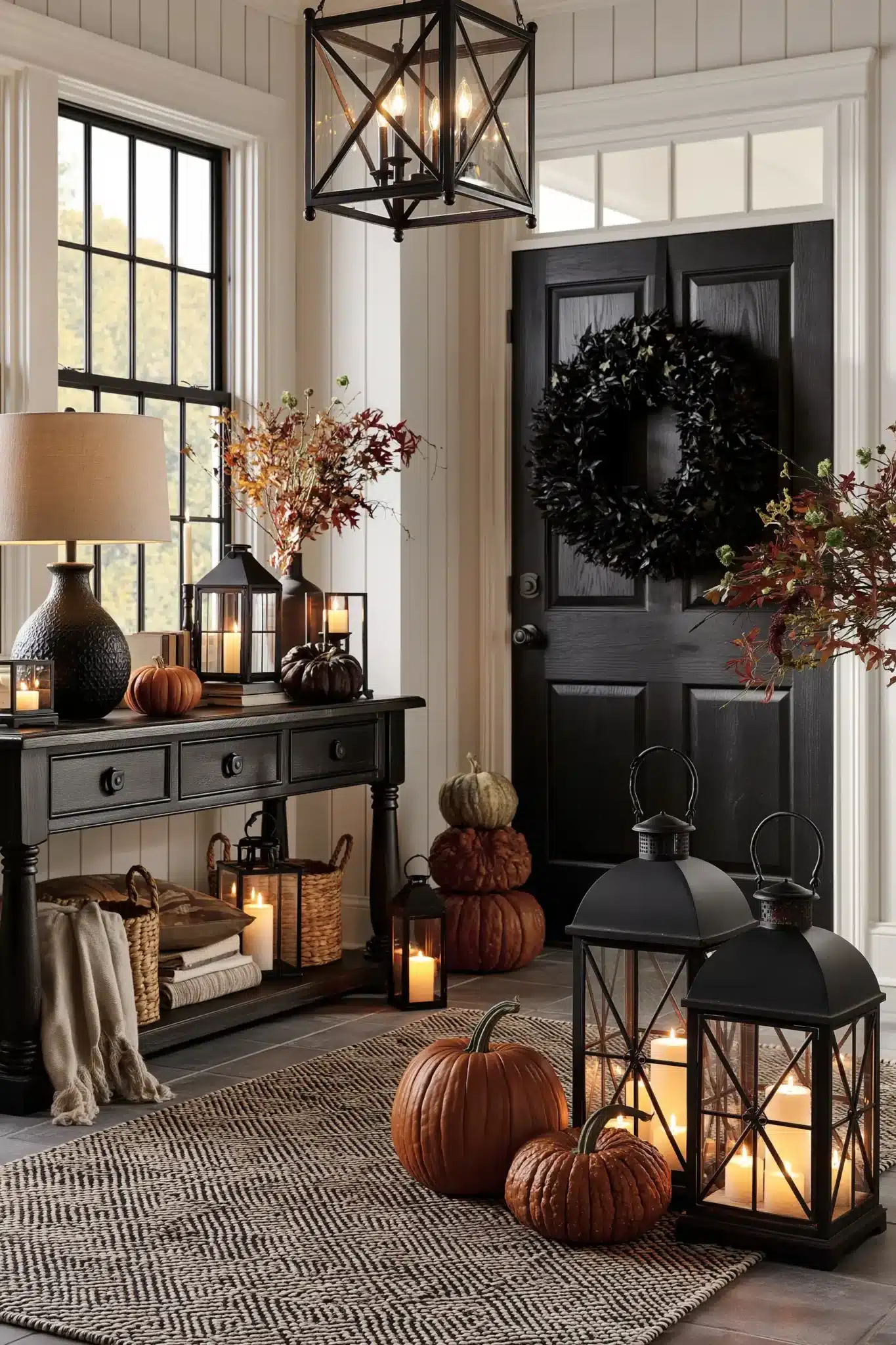 29 Fall Halloween Decor Ideas for a Season That Blends Both Holidays fall halloween decor