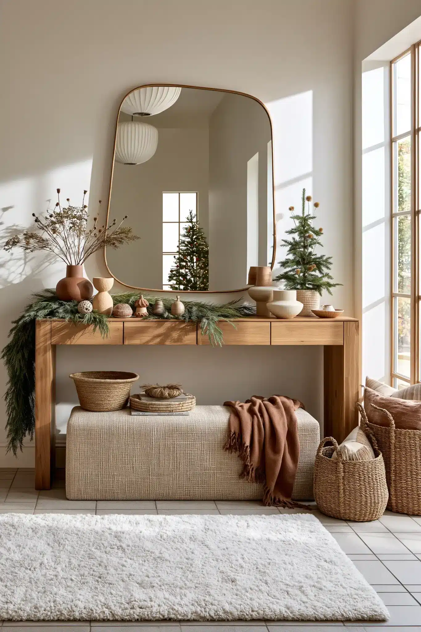 29 Boho Christmas Decor Ideas That Mix the Handmade and the Worn boho christmas decor