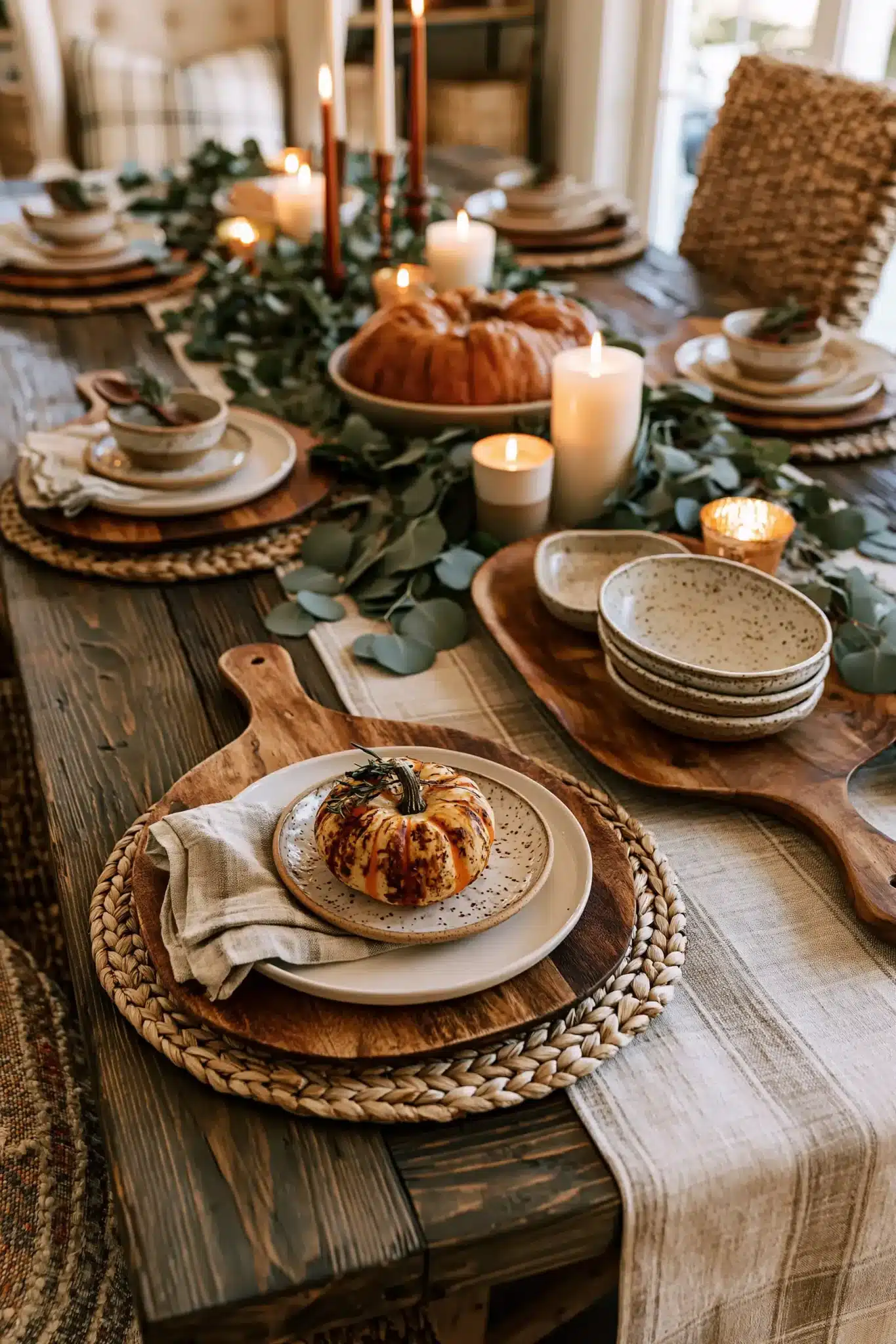 29 Simple Thanksgiving Table Decor Ideas for a Table That Feels Calm simple thanksgiving table decor