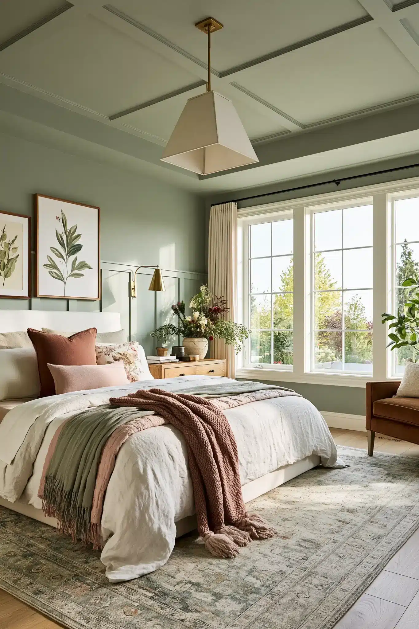29 Sage Green and Blush Bedroom Ideas for a Room That Feels Gentle sage green and blush bedroom