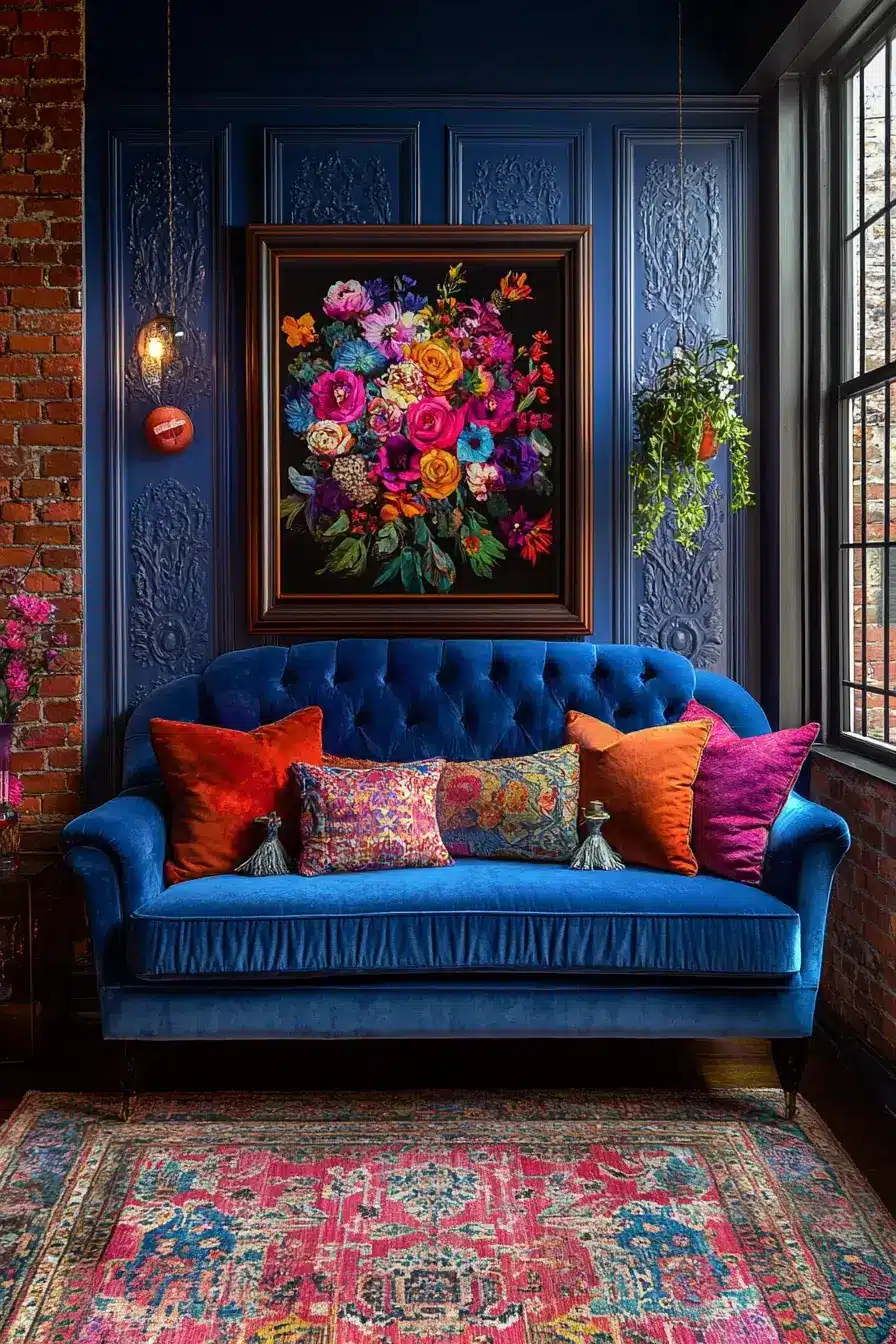 29 Eclectic Maximalism Ideas with a Gallery Wall of Frames