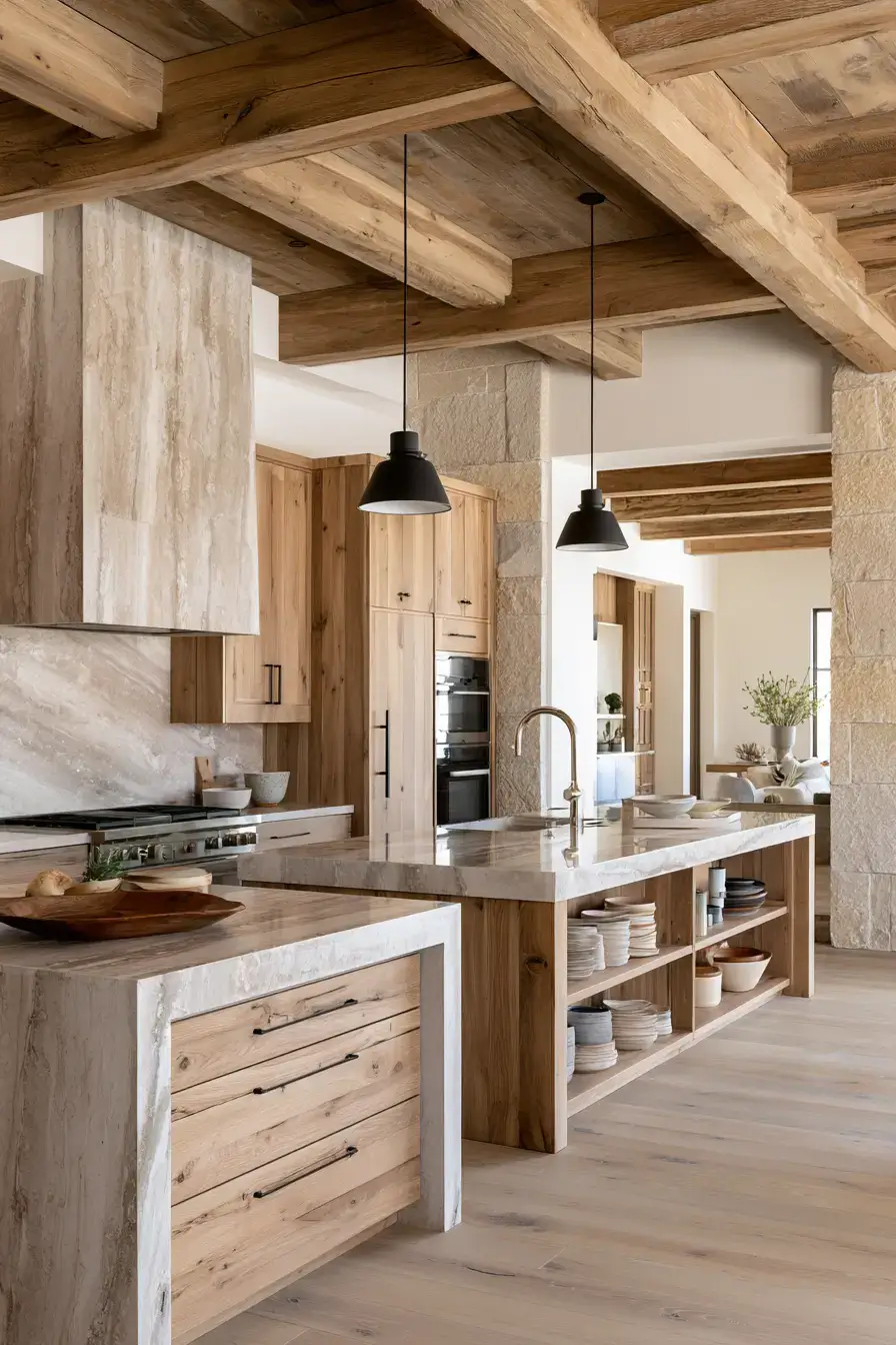 29 Wooden Kitchen Ideas for a Room That Feels Handmade wooden kitchen