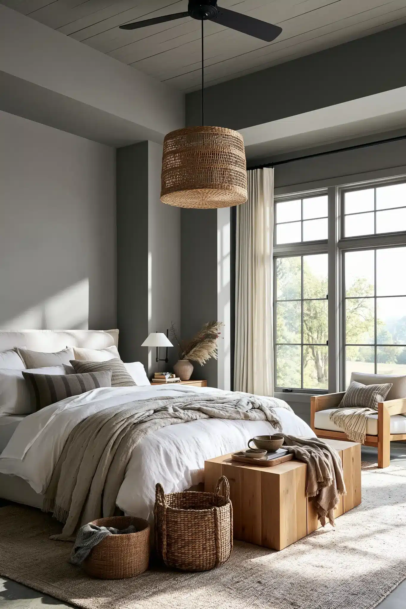 29 Grey and White Bedroom Ideas for a Space That Stays Timeless grey and white bedroom ideas