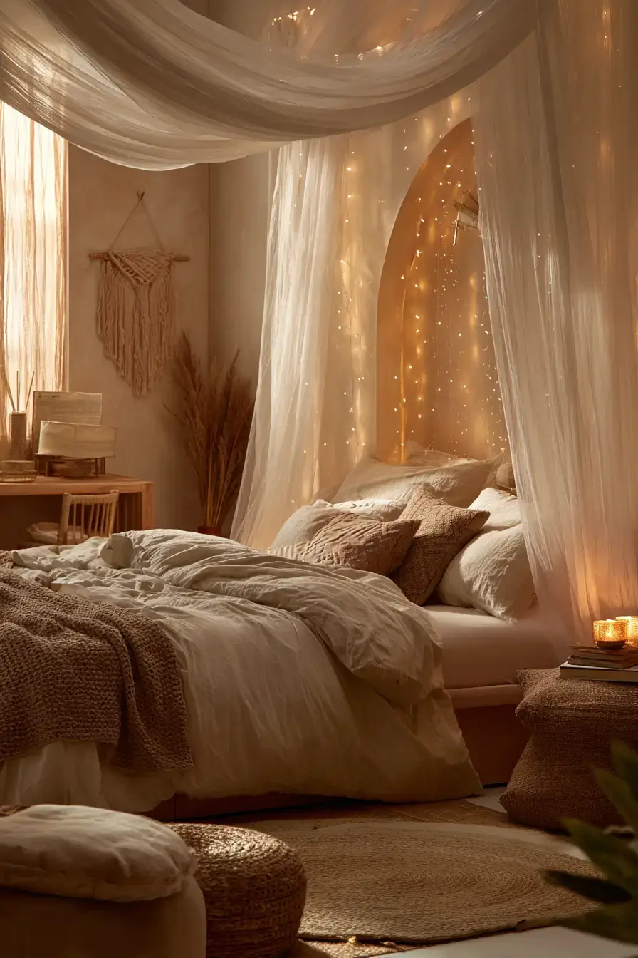 29 Boho Bedroom Lighting Ideas with a Rattan Pendant 29 Boho Bedroom Lighting Ideas with a Rattan Pendant