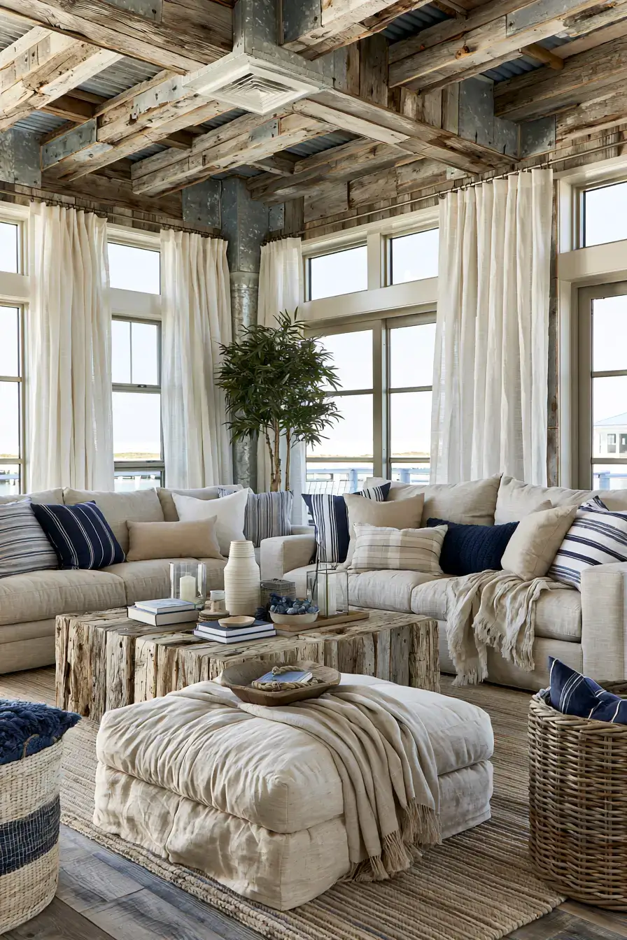 29 Rustic Nautical Decor Ideas with a Driftwood Beam 29 Rustic Nautical Decor Ideas with a Driftwood Beam