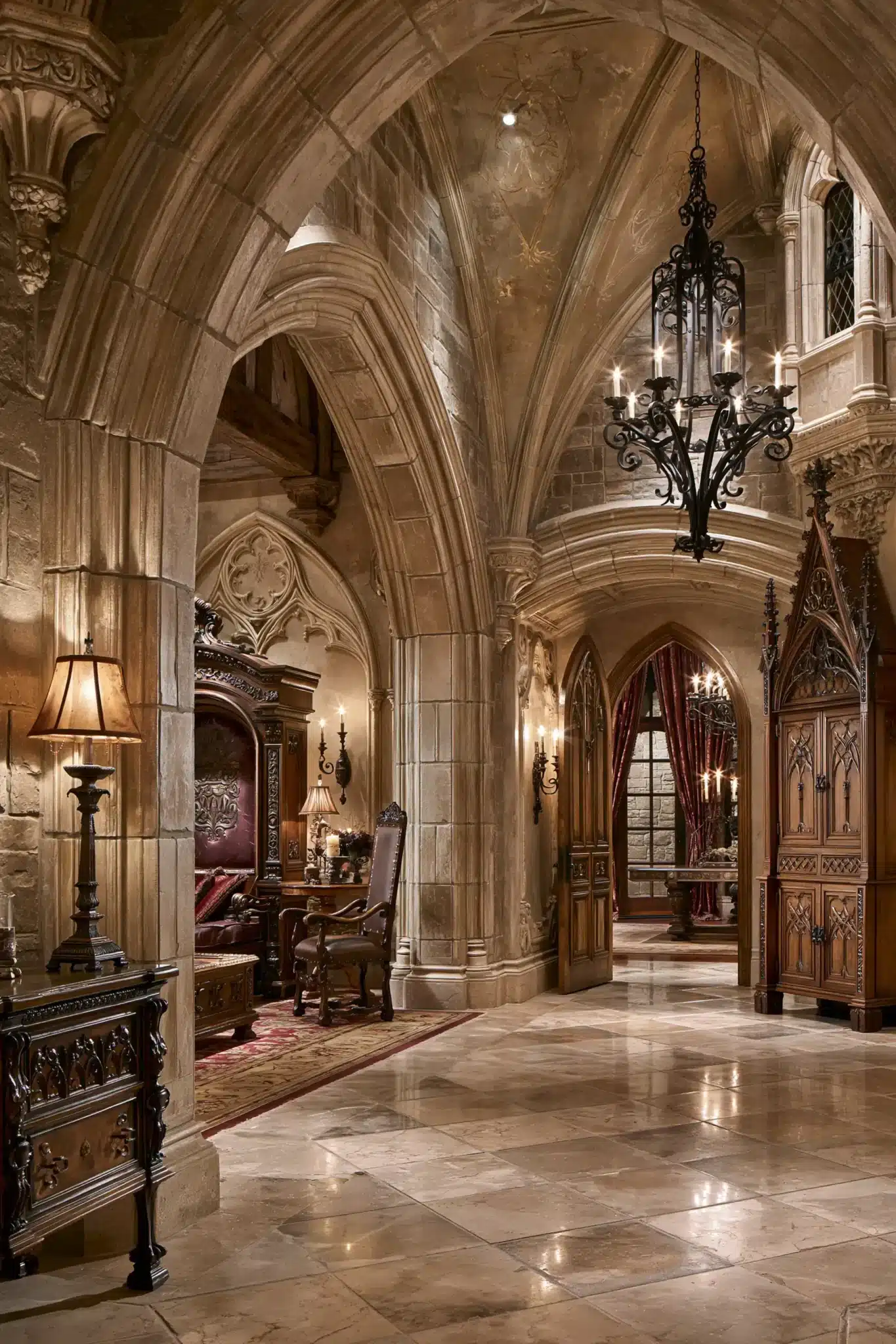 29 Victorian Gothic Decor Ideas for a Study With Pattern and Depth victorian gothic decor