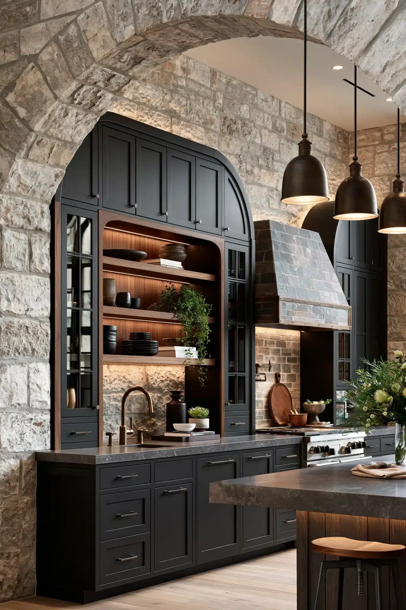 29 Gothic Kitchen Ideas for a Cook Space With a Moody Edge gothic kitchen
