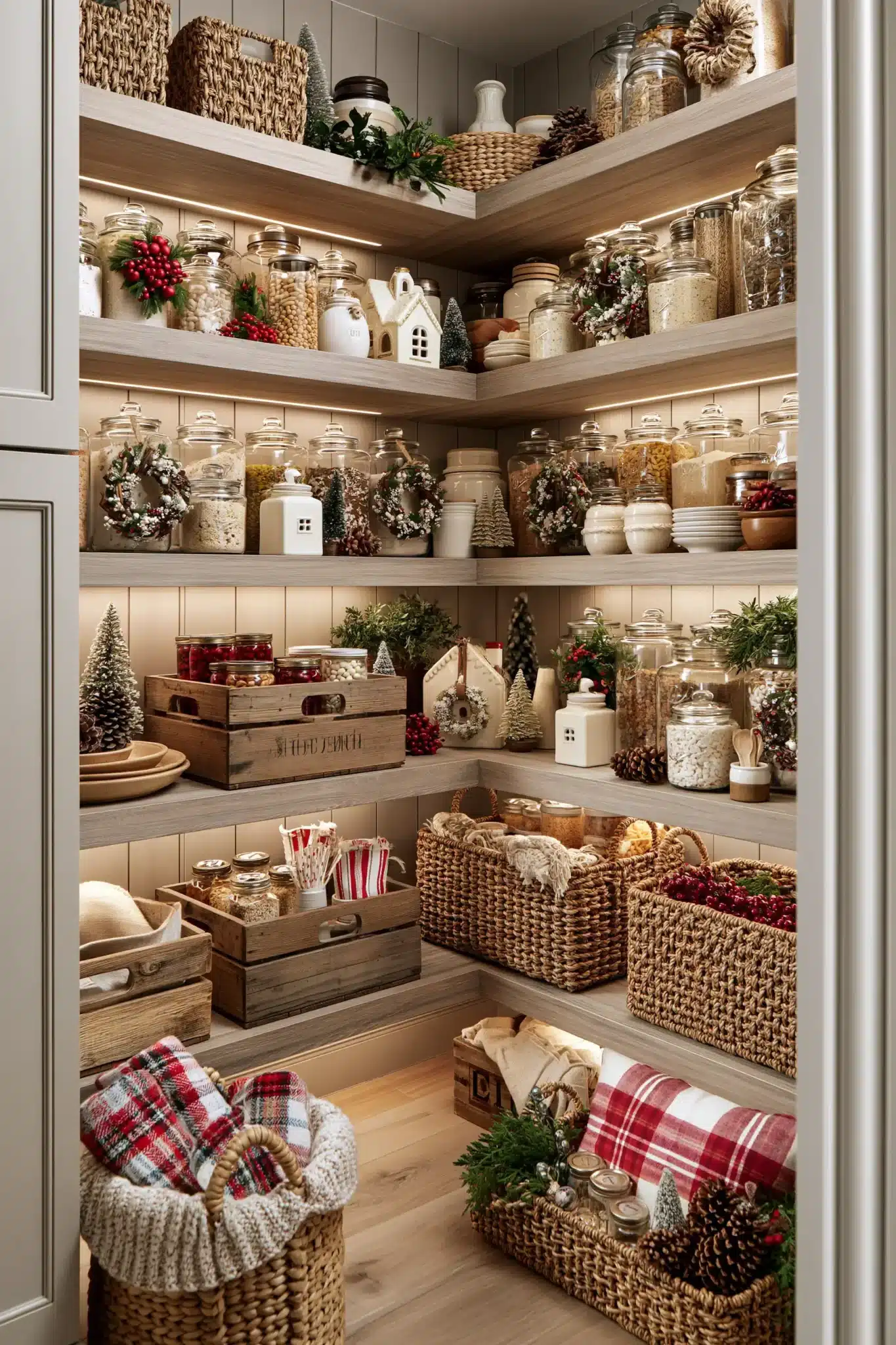 29 Christmas Kitchen Decor Ideas That Make the Heart of the Home Feel Like the Holidays christmas kitchen decor