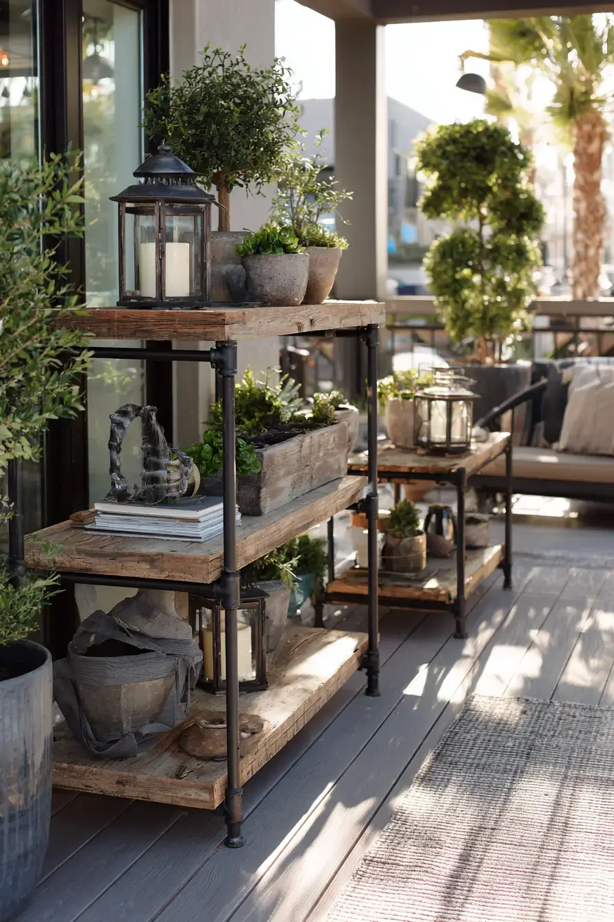 29 Salvage Yard Decor Ideas with a Reclaimed Beam Shelf