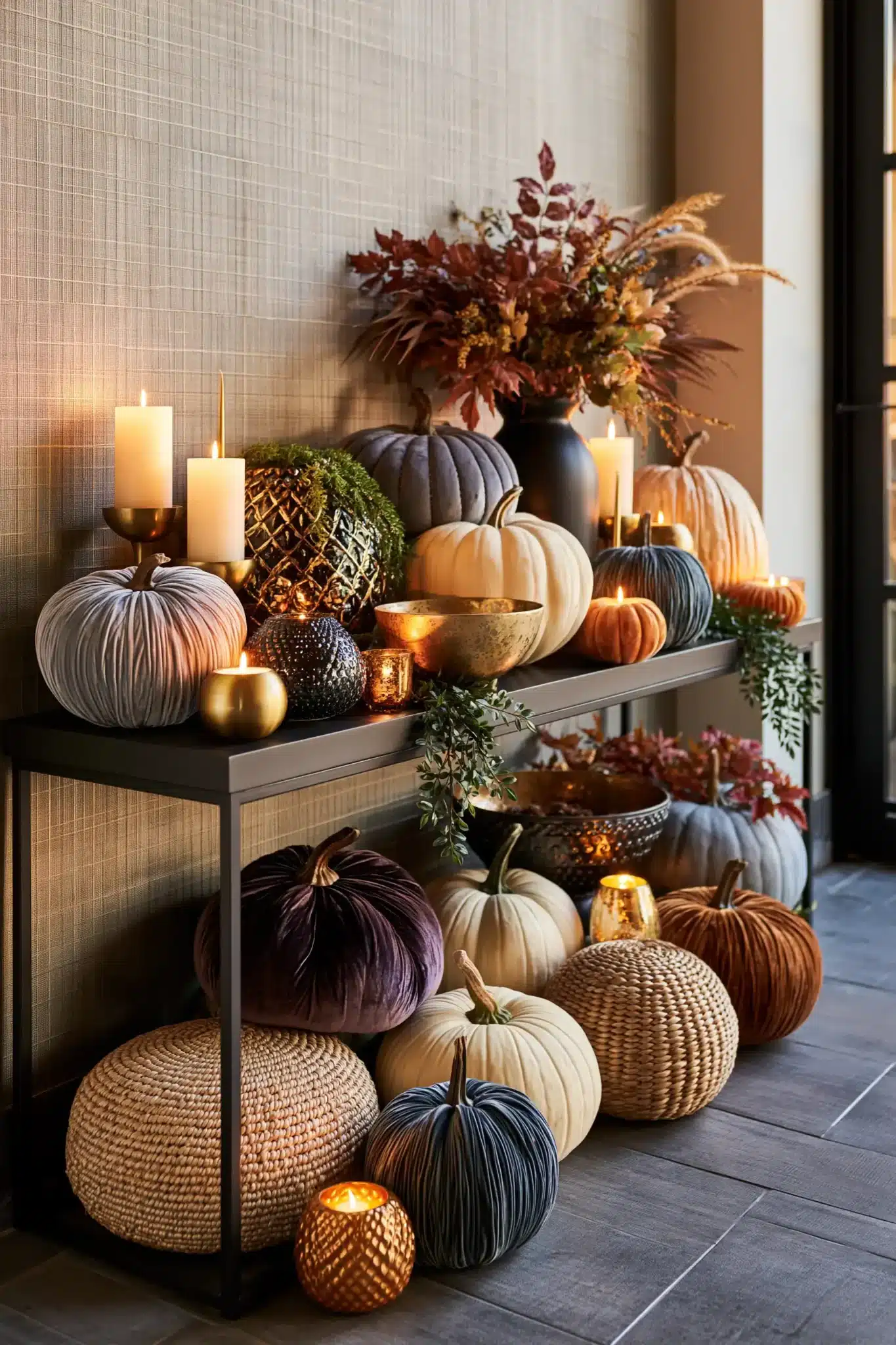 29 Fall Thanksgiving Decor Ideas That Bring the Whole Season Indoors fall thanksgiving decor