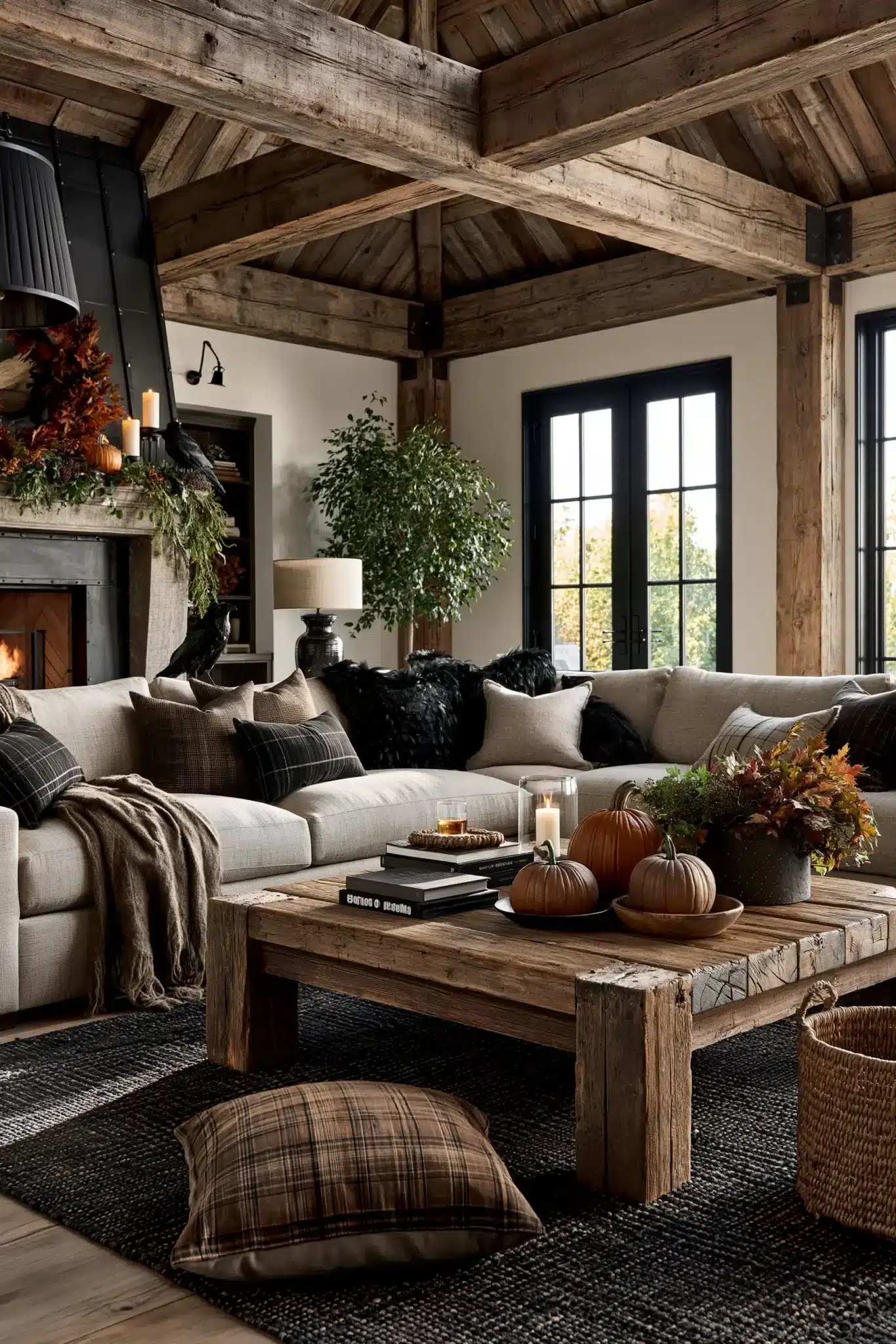 29 Fall Halloween Decor Ideas for a Season That Blends Both Holidays fall halloween decor