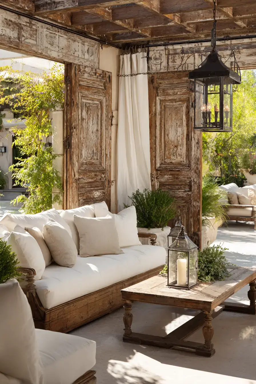 29 Salvage Yard Decor Ideas with a Reclaimed Beam Shelf