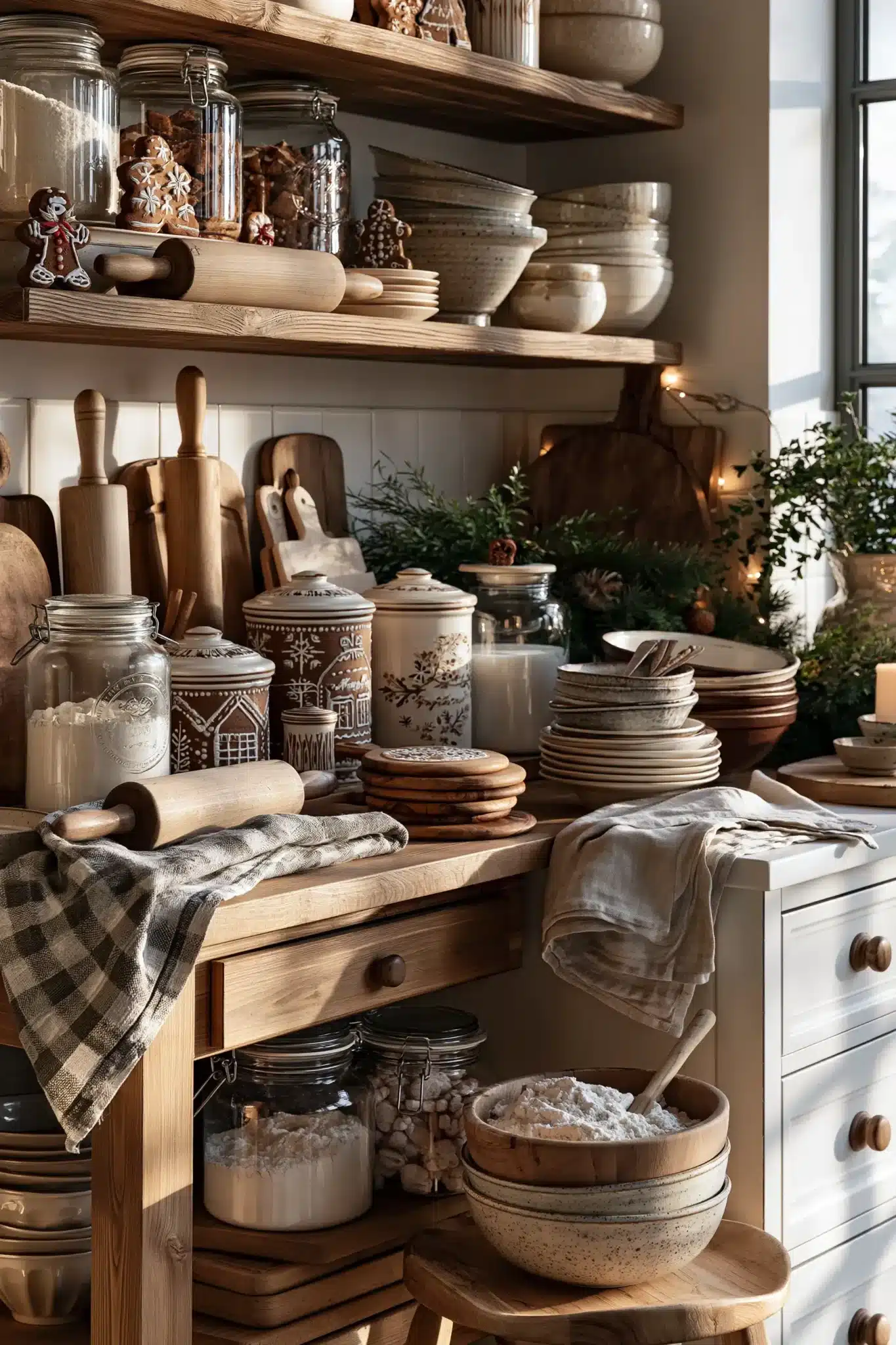 29 Christmas Kitchen Decor Ideas That Make the Heart of the Home Feel Like the Holidays christmas kitchen decor