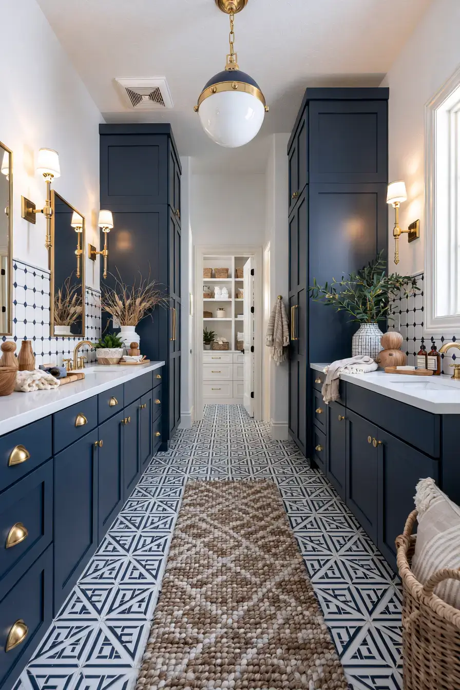 29 Nautical Bathroom Ideas with a Rope Towel Ladder 29 Nautical Bathroom Ideas with a Rope Towel Ladder