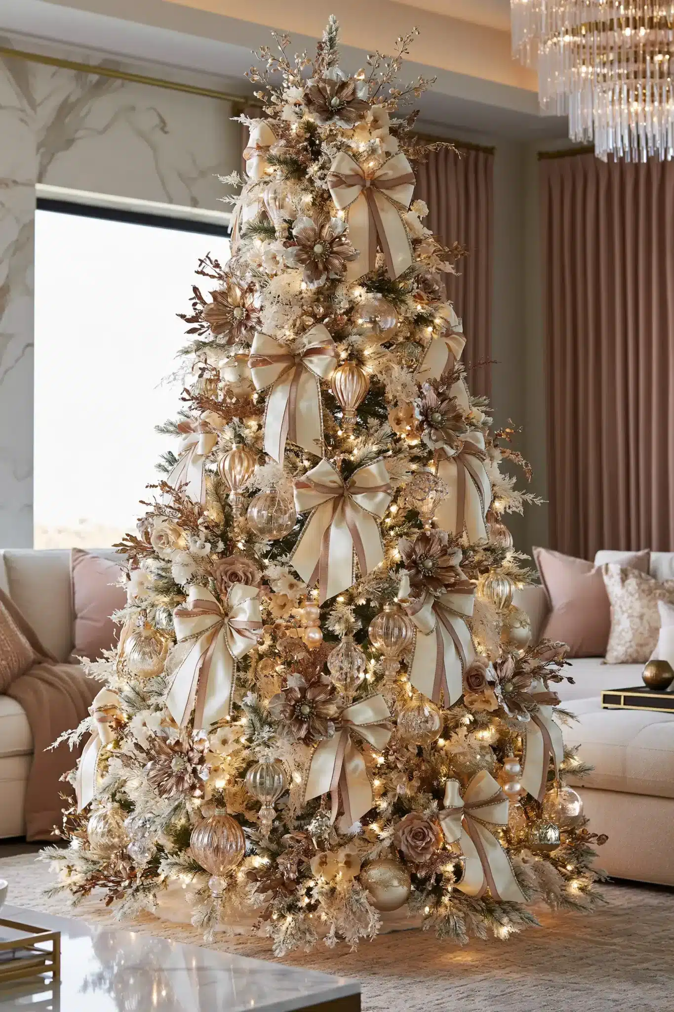 29 Christmas Tree Decor Ideas That Keep the Tree From Looking Busy christmas tree decor ideas