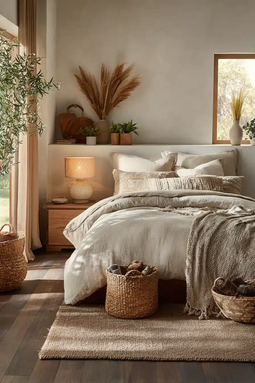29 Boho Bedroom Lighting Ideas with a Rattan Pendant 29 Boho Bedroom Lighting Ideas with a Rattan Pendant