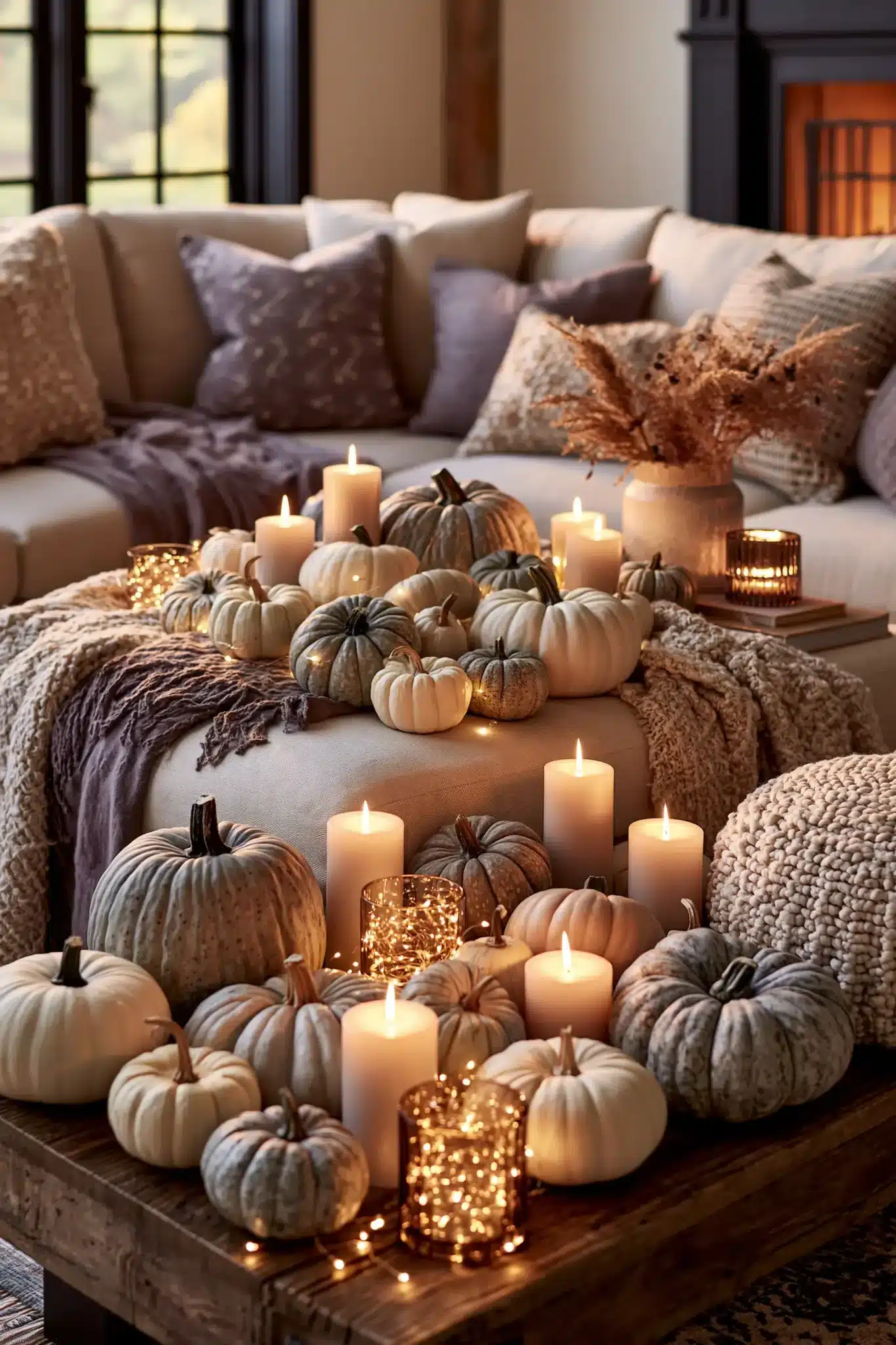 29 Fall Halloween Decor Ideas for a Season That Blends Both Holidays fall halloween decor