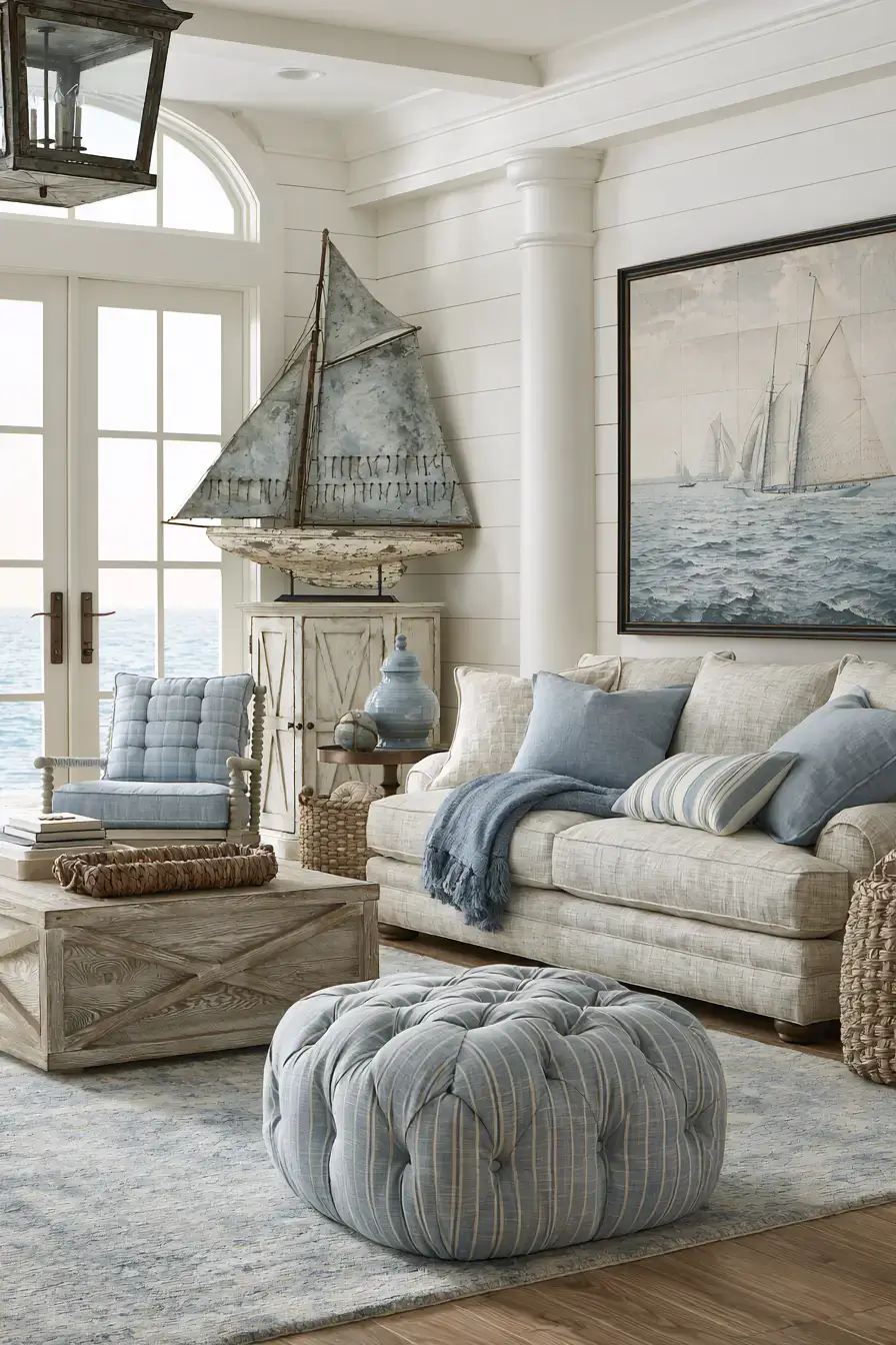 29 Vintage Nautical Decor Ideas with an Old Brass Telescope