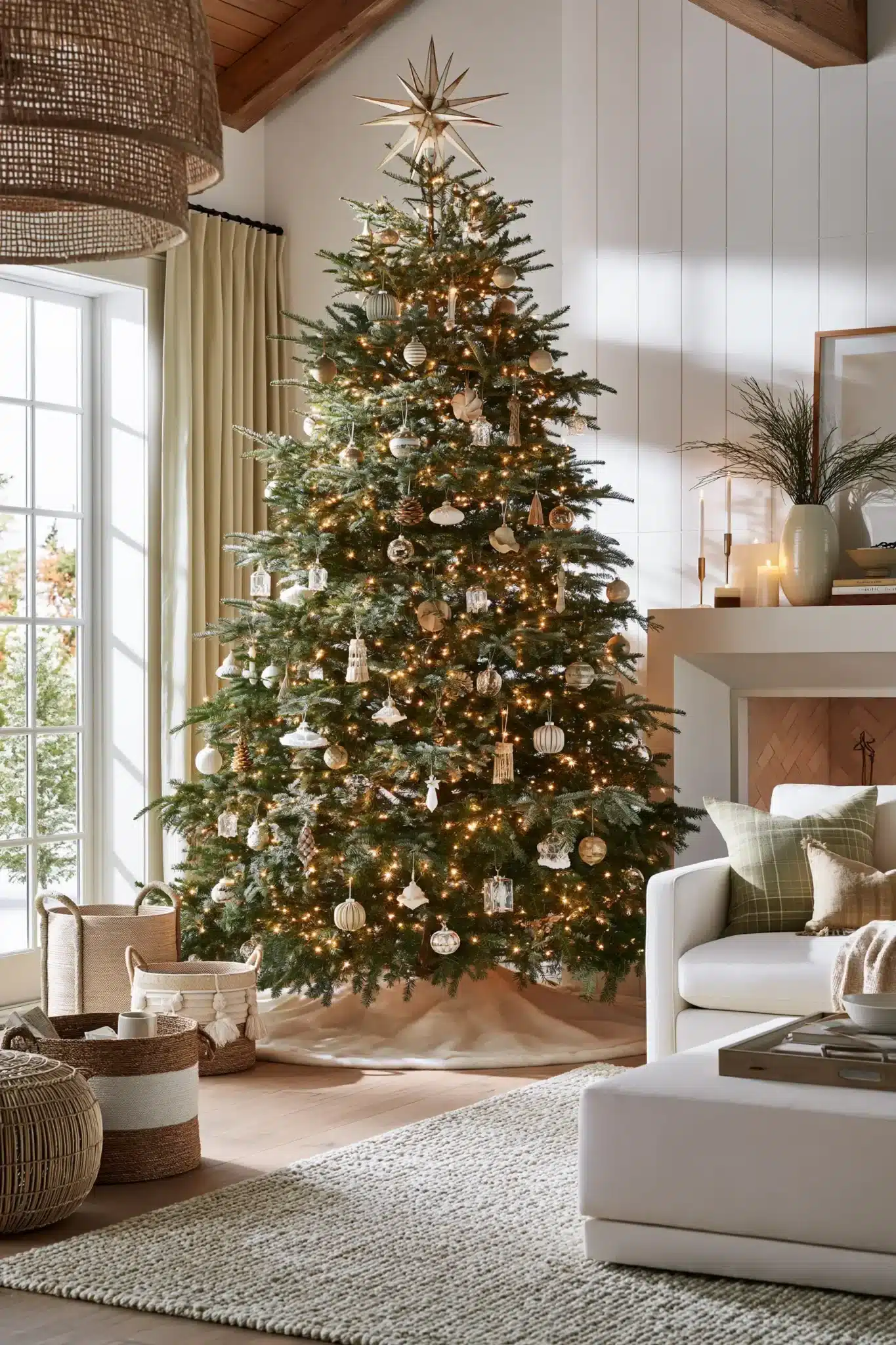 29 Simple Christmas Decor Ideas That Keep the Holidays Calm and Easy simple christmas decor