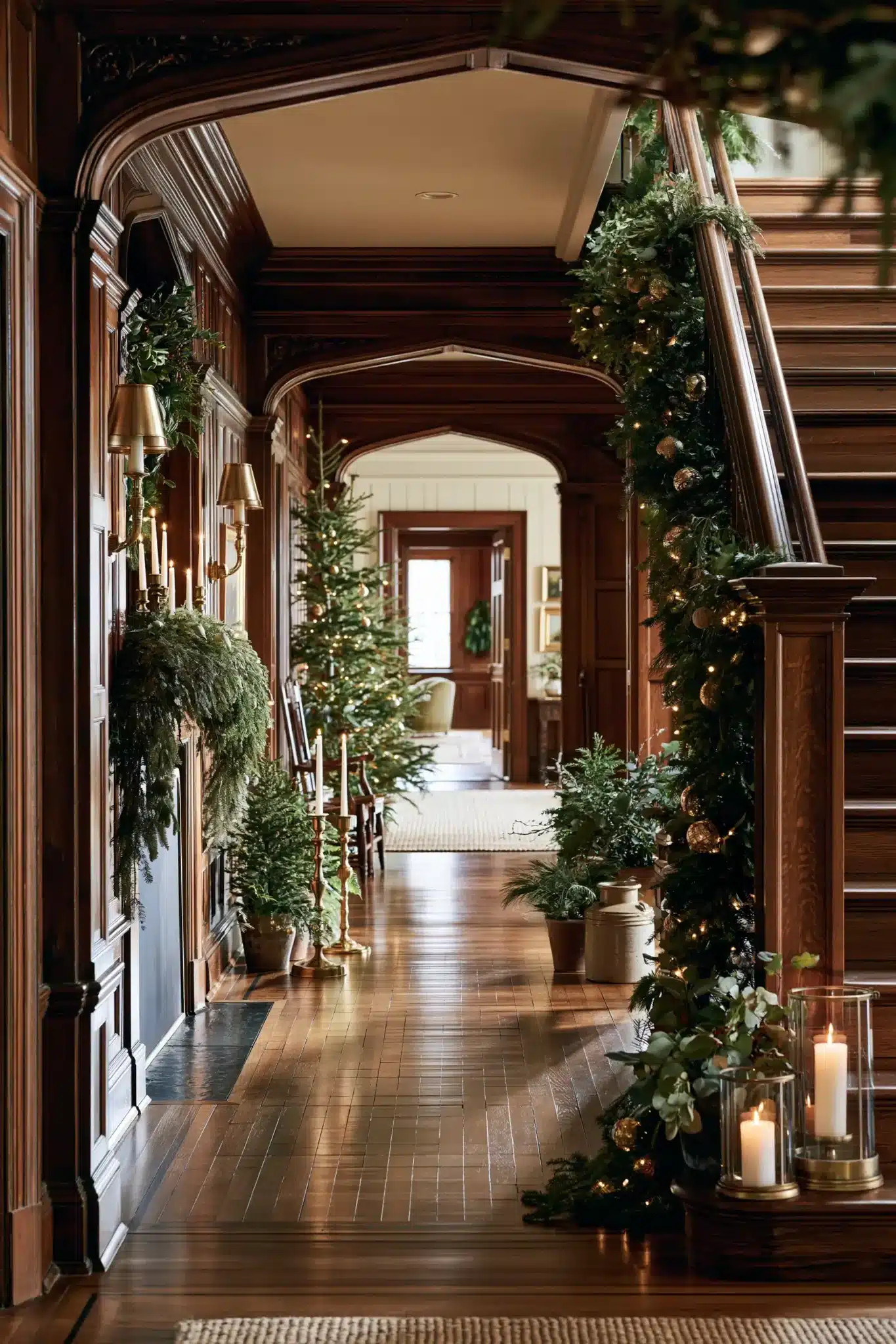 29 Hallway Christmas Decor Ideas Most People Forget to Dress hallway christmas decor