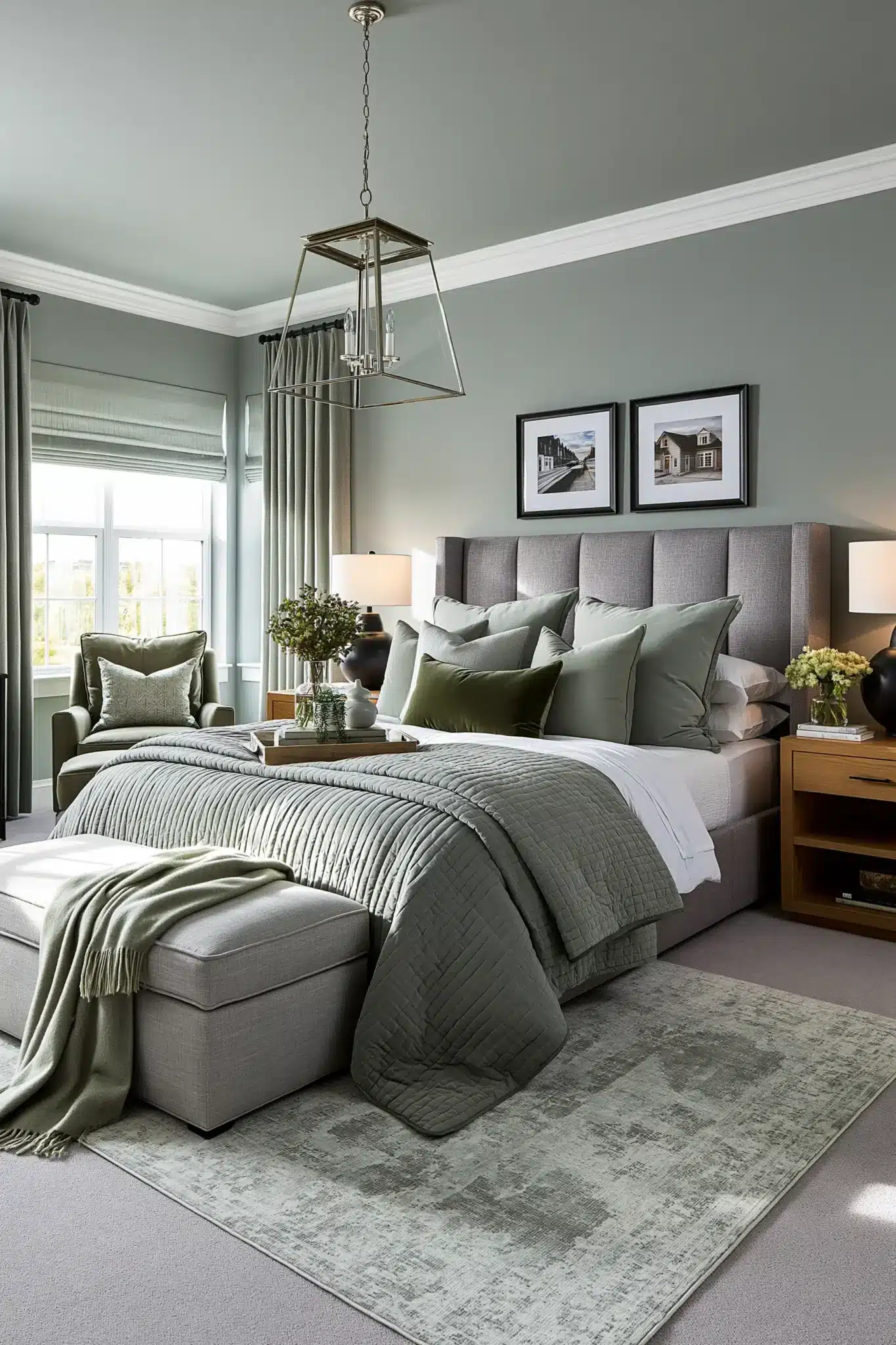29 Sage Green and Grey Bedroom Ideas for a Space That Stays Soft sage green and grey bedroom