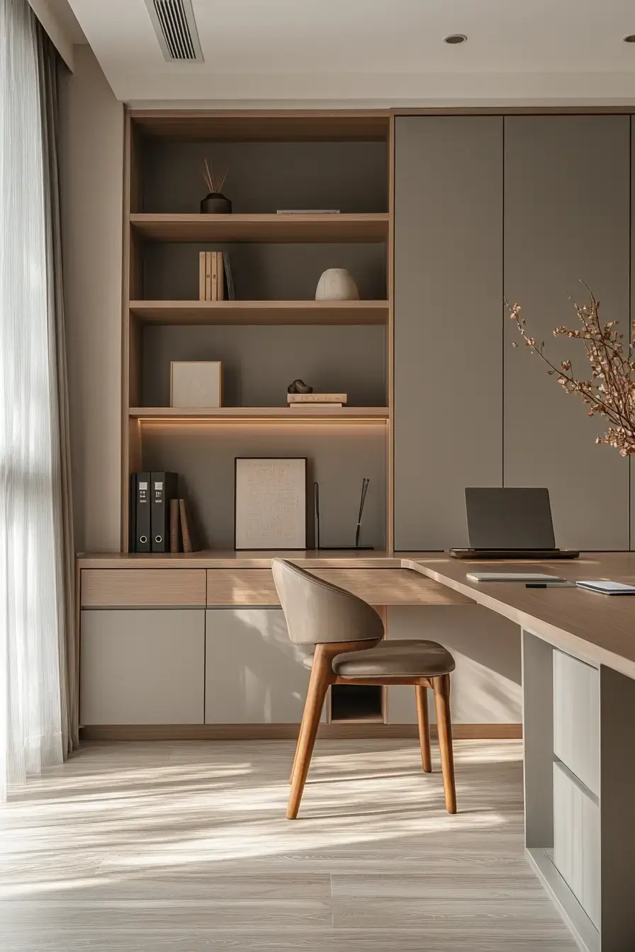 29 Study Desk Decor Ideas with a Cork Board and a Warm Lamp study desk decor