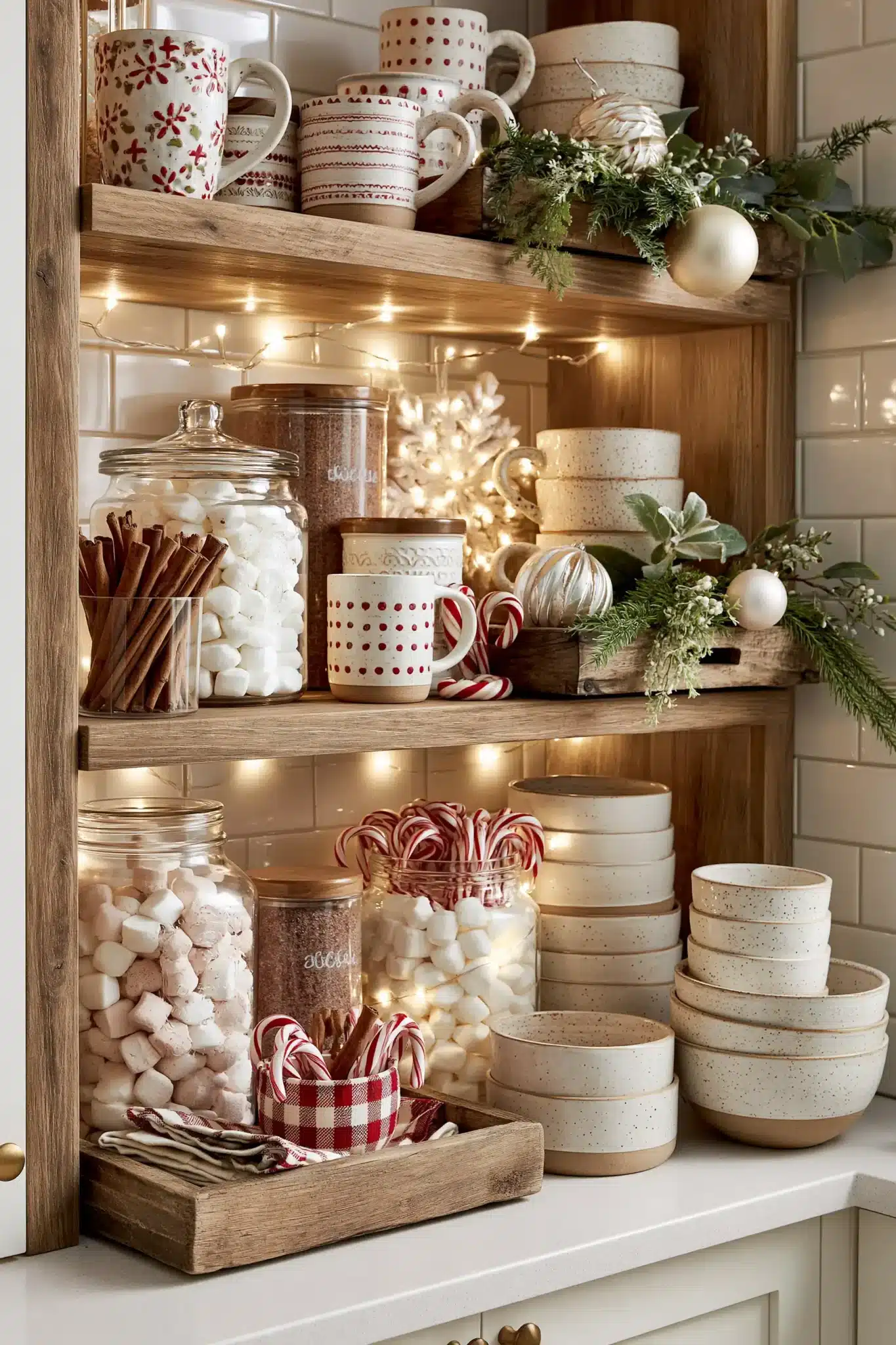 29 Christmas Kitchen Decor Ideas That Make the Heart of the Home Feel Like the Holidays christmas kitchen decor