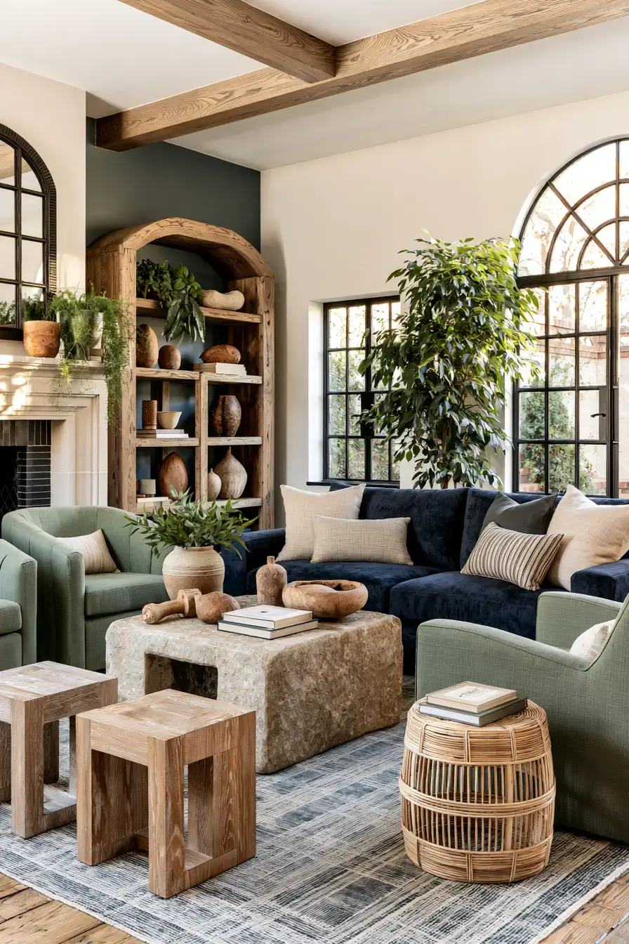 29 Navy and Sage Living Room Ideas with a Sage Sofa 29 Navy and Sage Living Room Ideas with a Sage Sofa