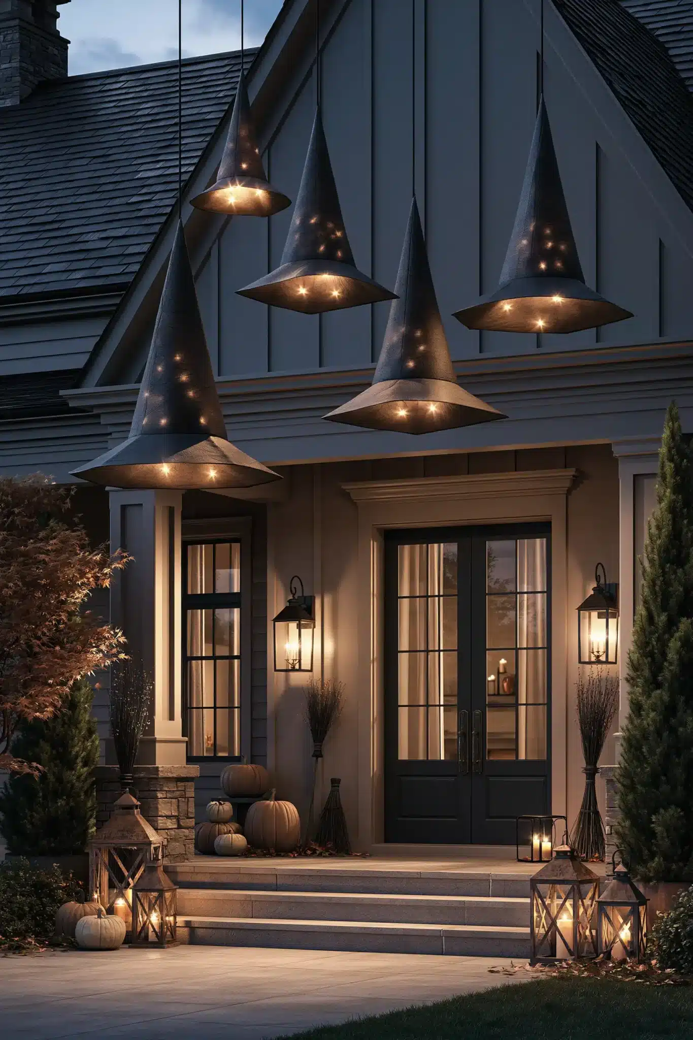 29 Halloween Porch Ideas for an Entry That Welcomes, Not Warns halloween porch ideas