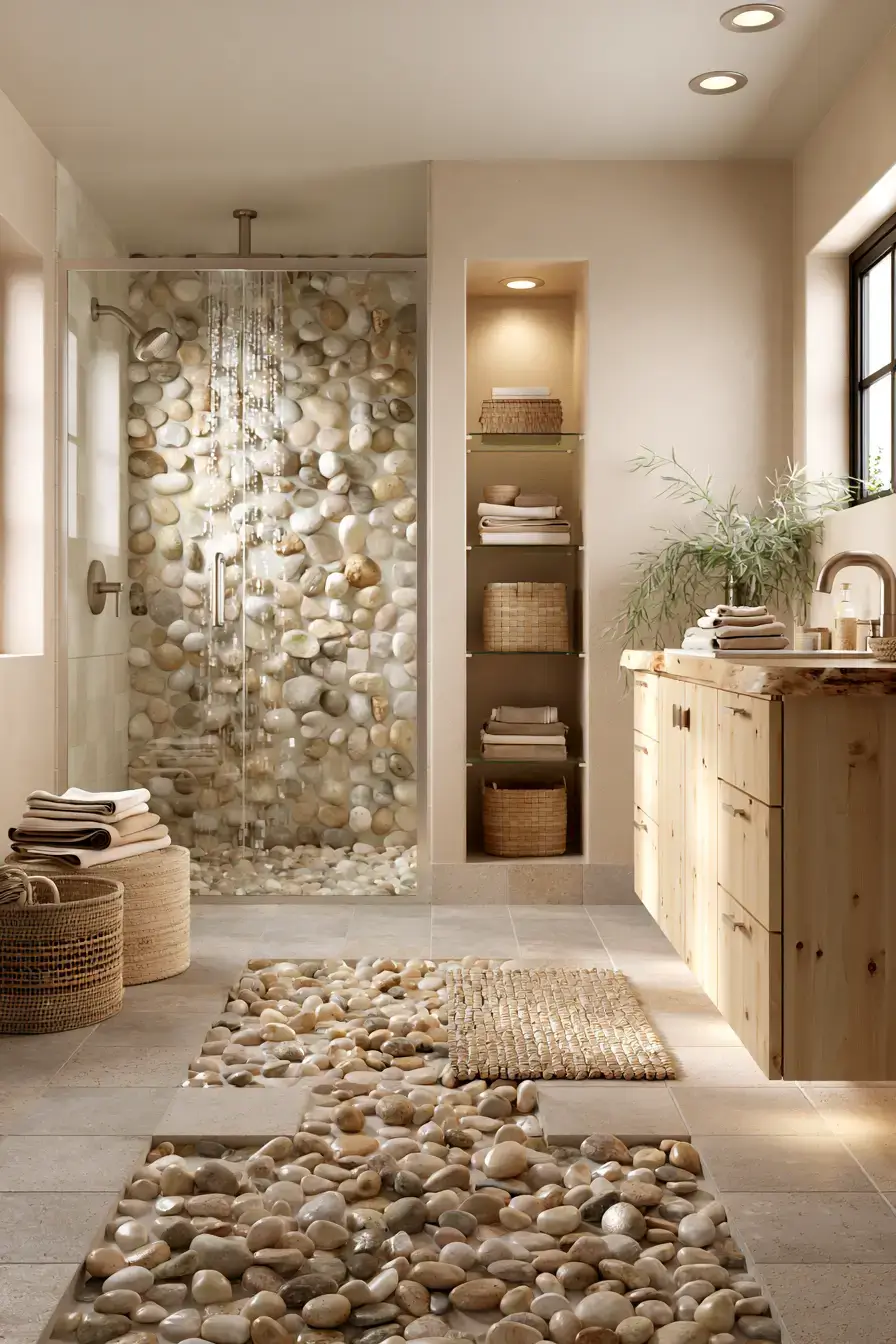 29 Stone Bathroom Ideas for a Calm, Spa-Like Room stone bathroom
