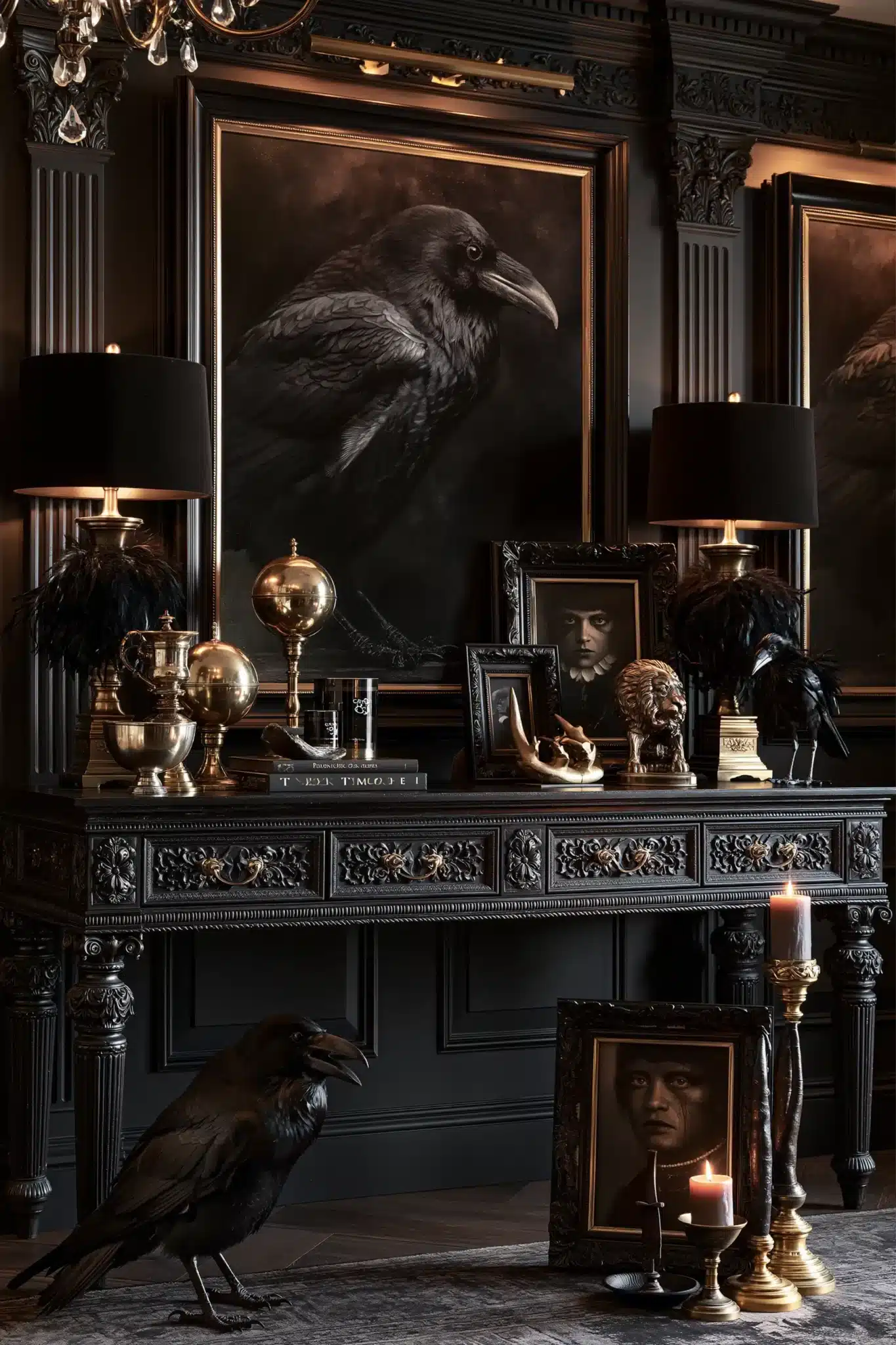 29 Gothic Home Decor Ideas for a Whole House That Feels Cohesive gothic home decor